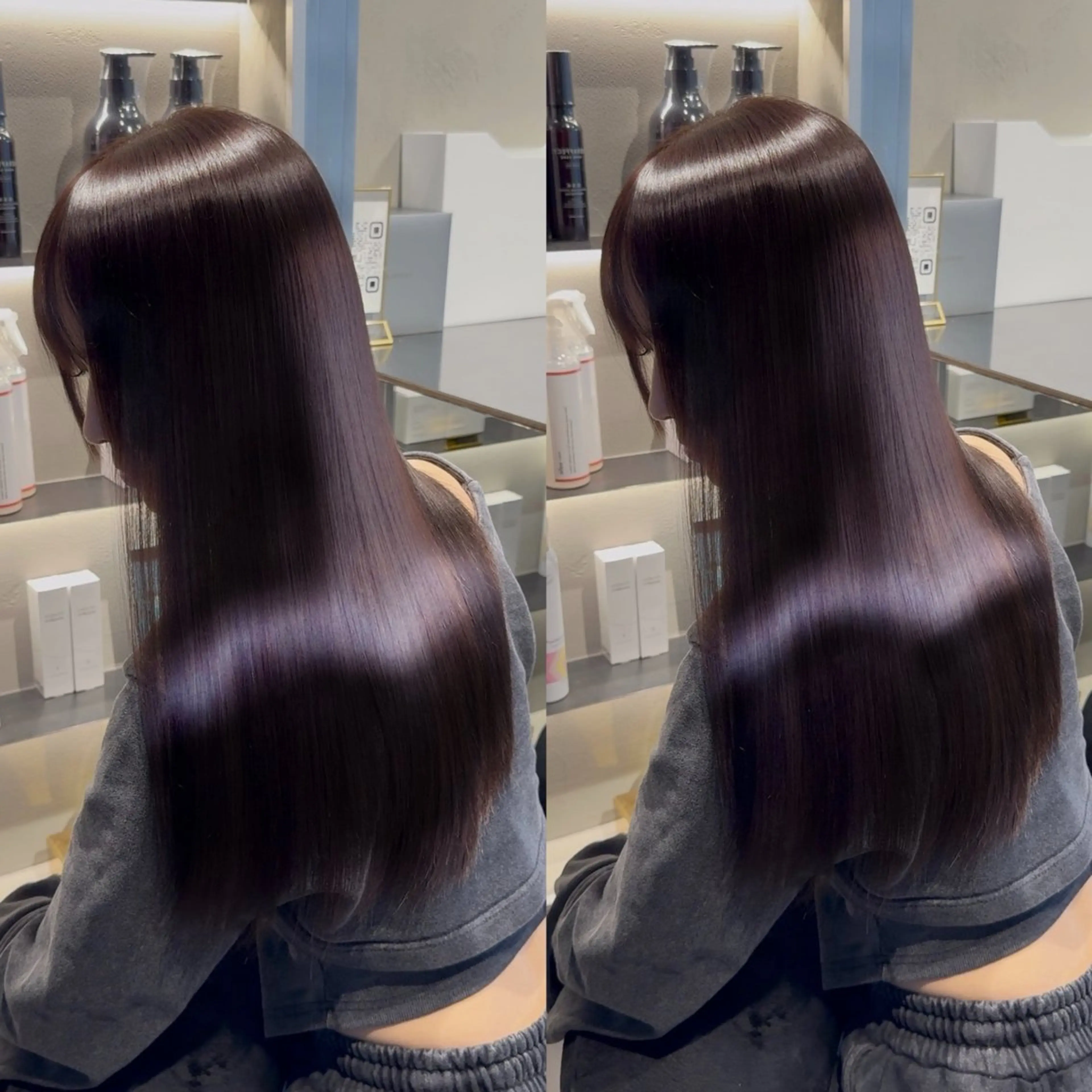 ロング カラー パーマ ブリーチ 髪質改善 縮毛矯正 トリートメント 酸性ストレート カット ヘアカラー トリートメント 新宿/髪質改善支持率 Ｎｏ．1💍yasuのヘアスタイル