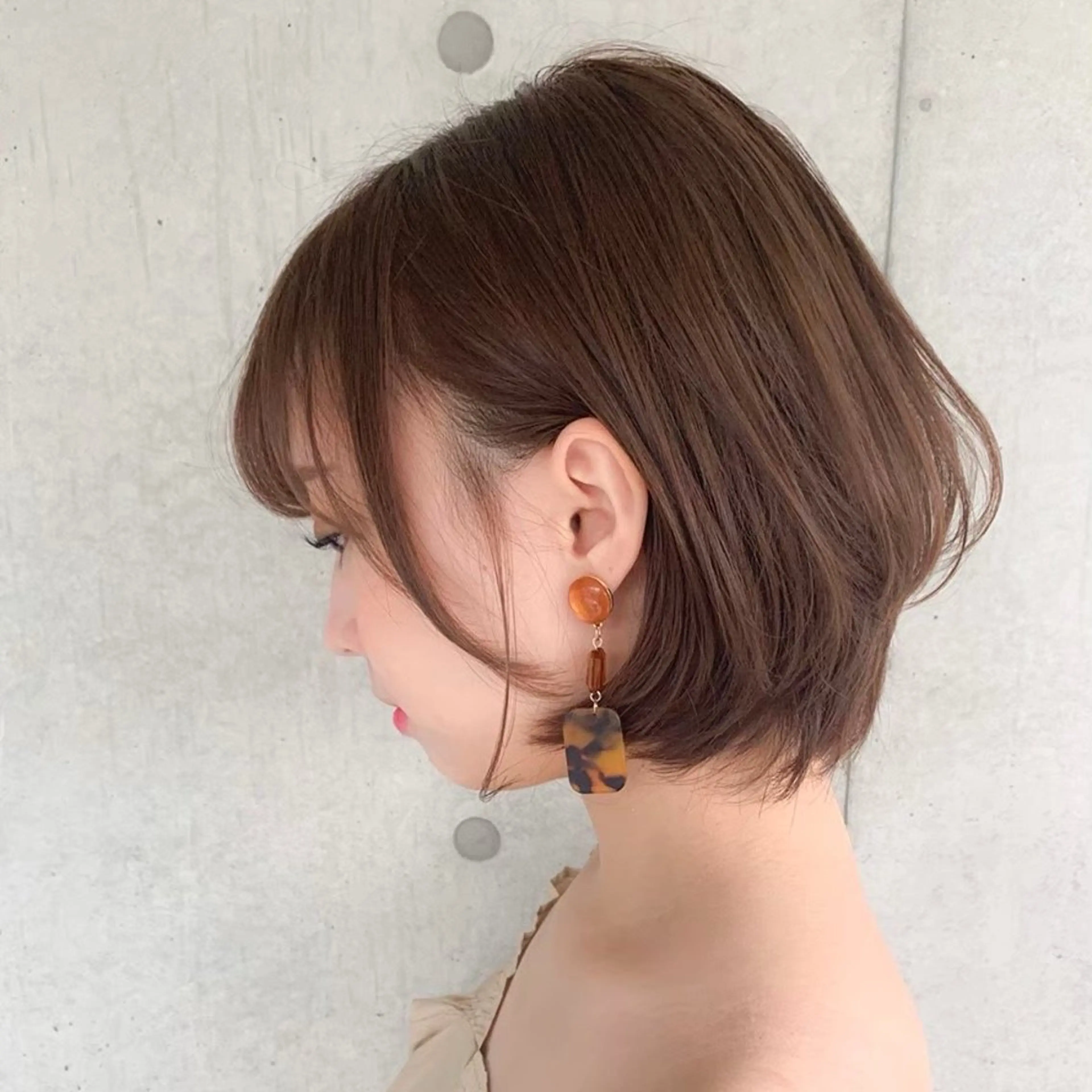 ショート カラー 髪質改善 ショートヘア CODE.LINE Rimuのヘアスタイル