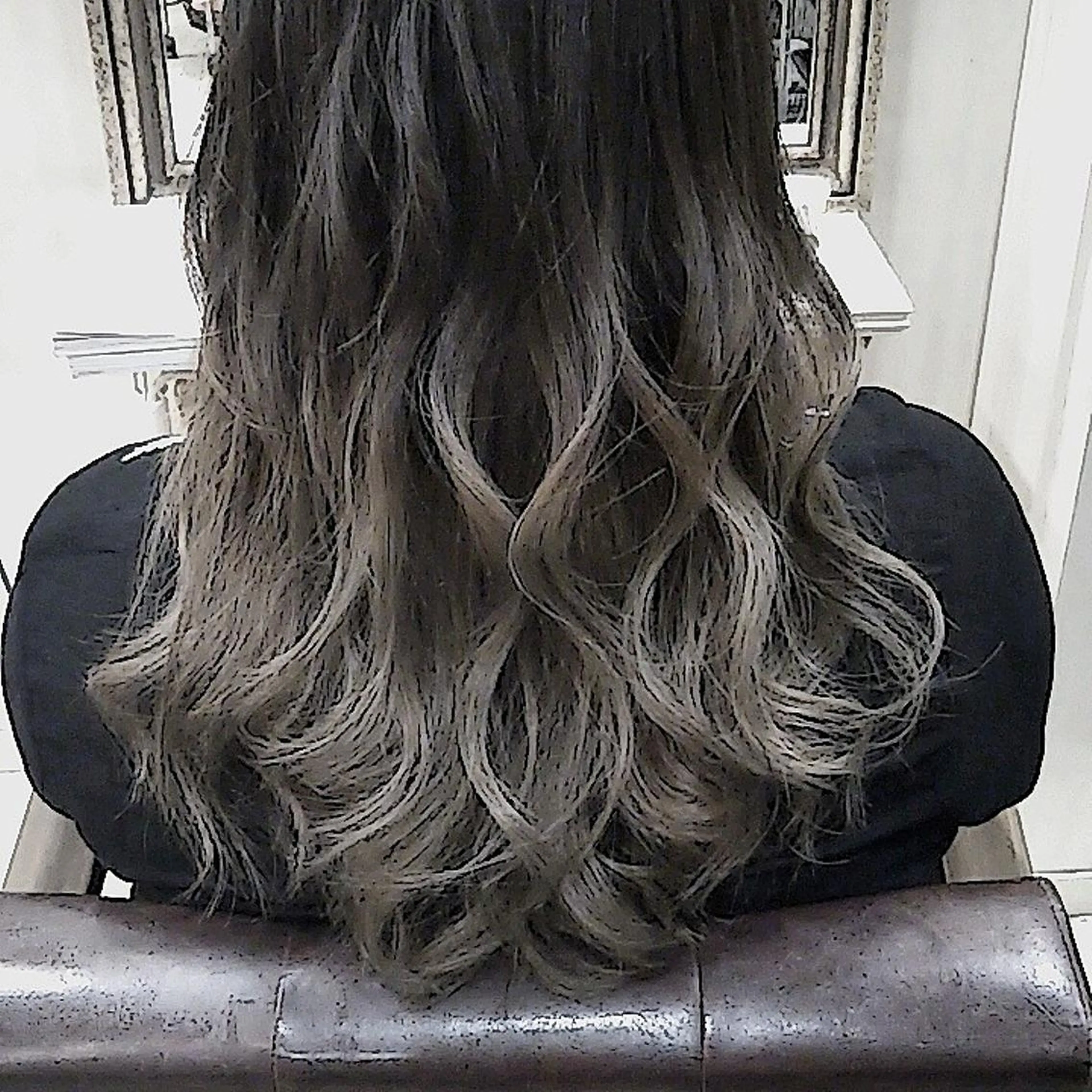 ロング 鈴木 優一のヘアスタイル