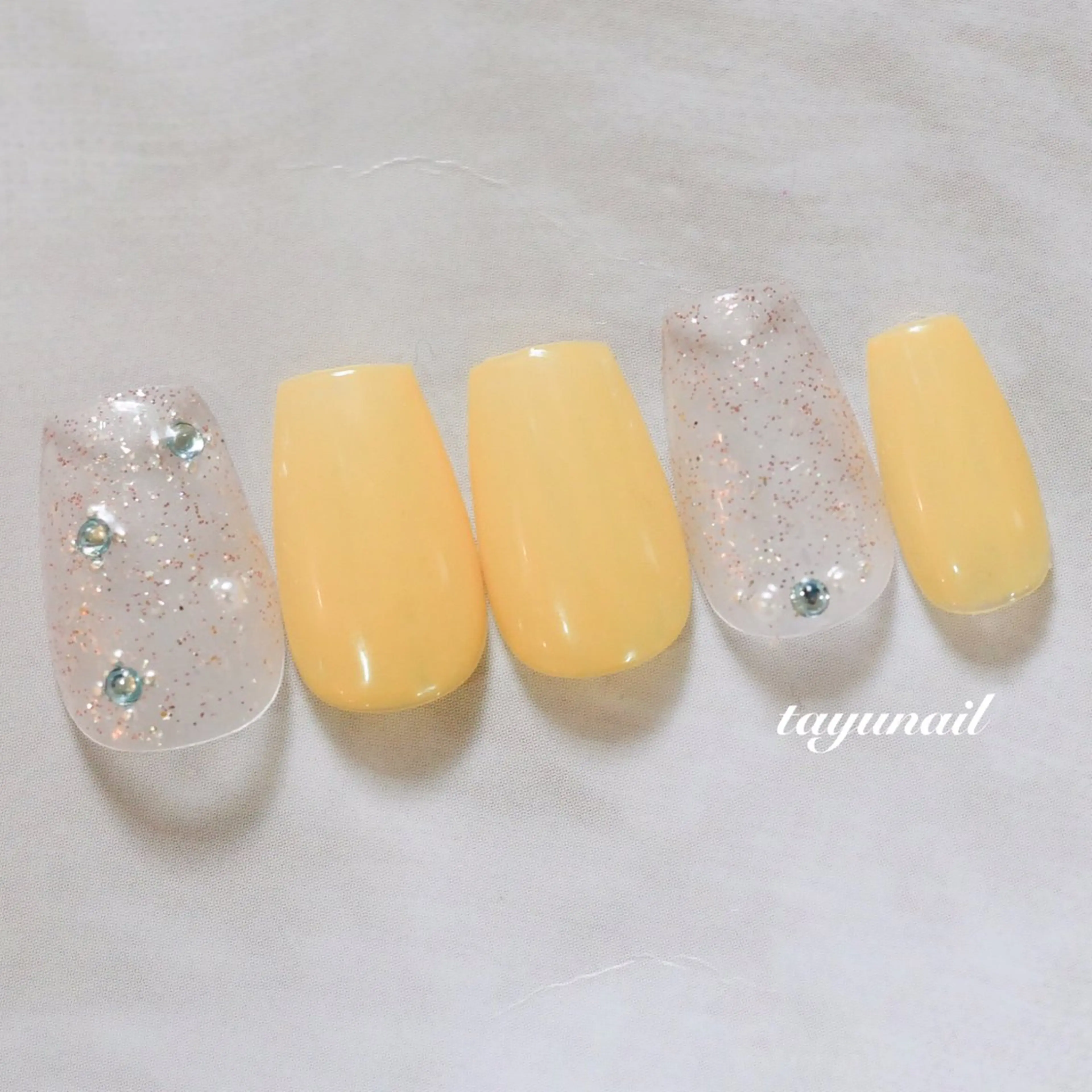 ネイル アートネイル ジェルネイル パラジェル ハンドネイル ネイルサロン 【たゆnail】のネイルデザイン