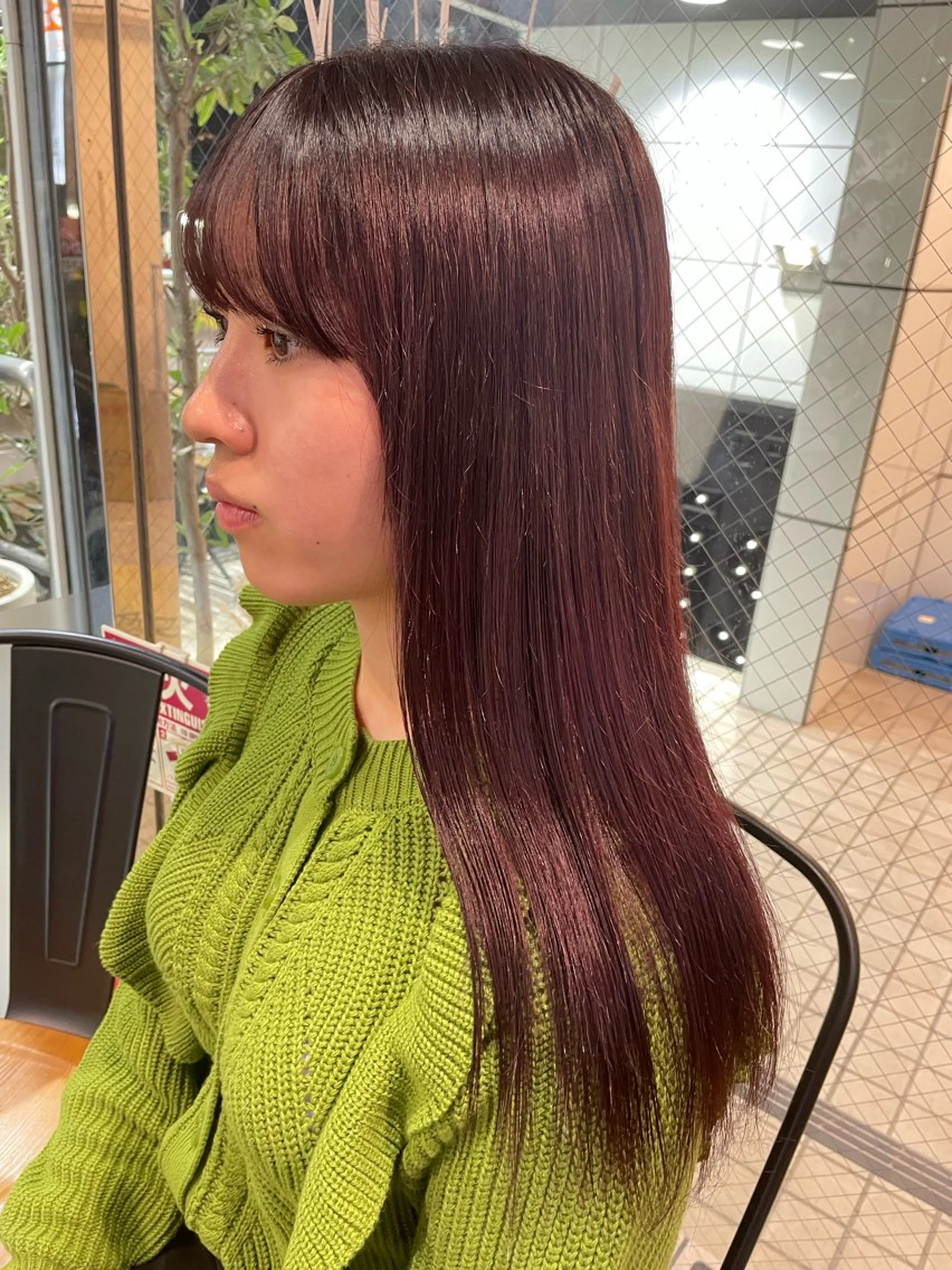 ロング カラー ‪るか/‪透明感 カラー/アレンジのヘアスタイル