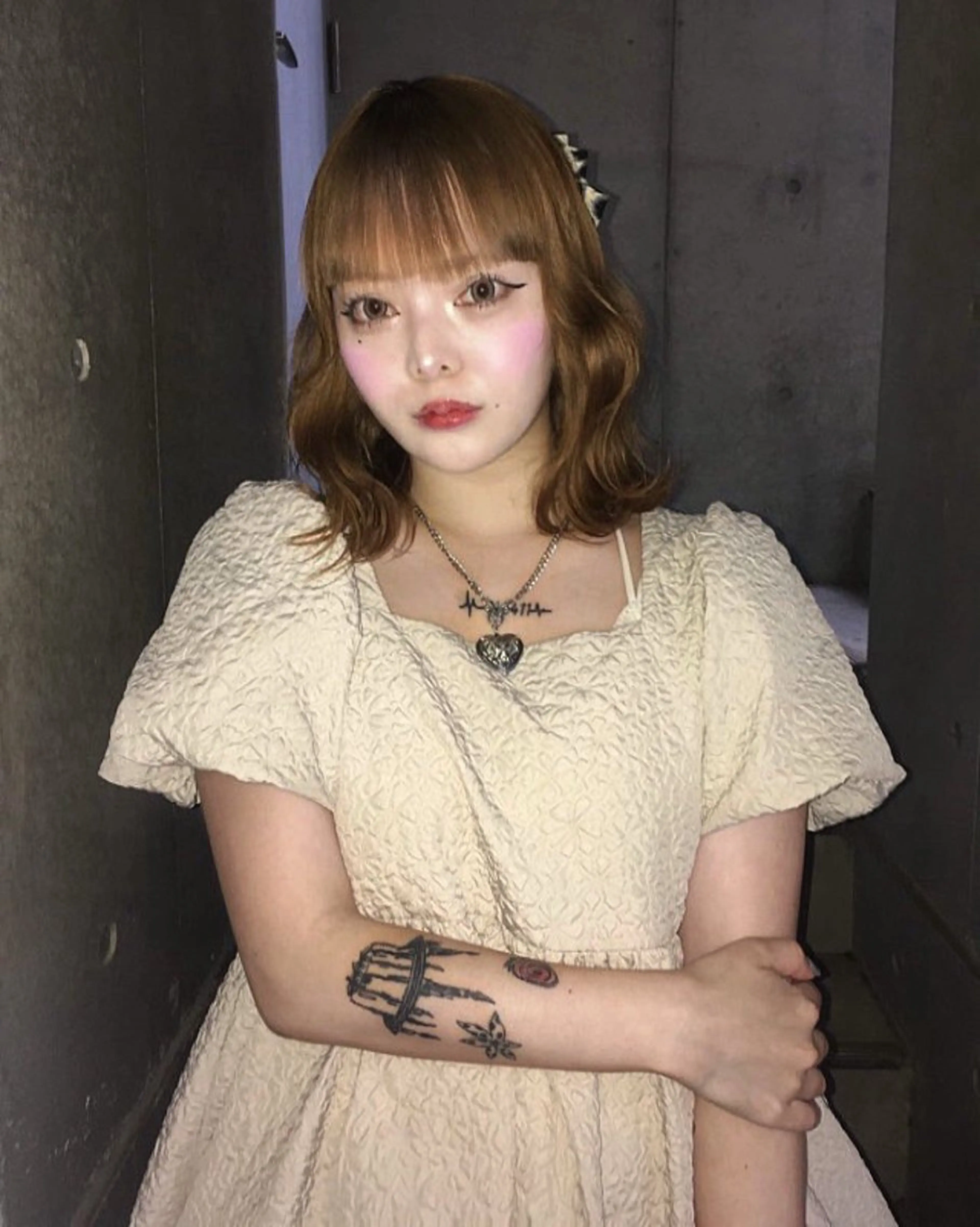 ショート トリートメント ヘアカラー トリートメント Momoka🪷 /ハイトーンのヘアスタイル