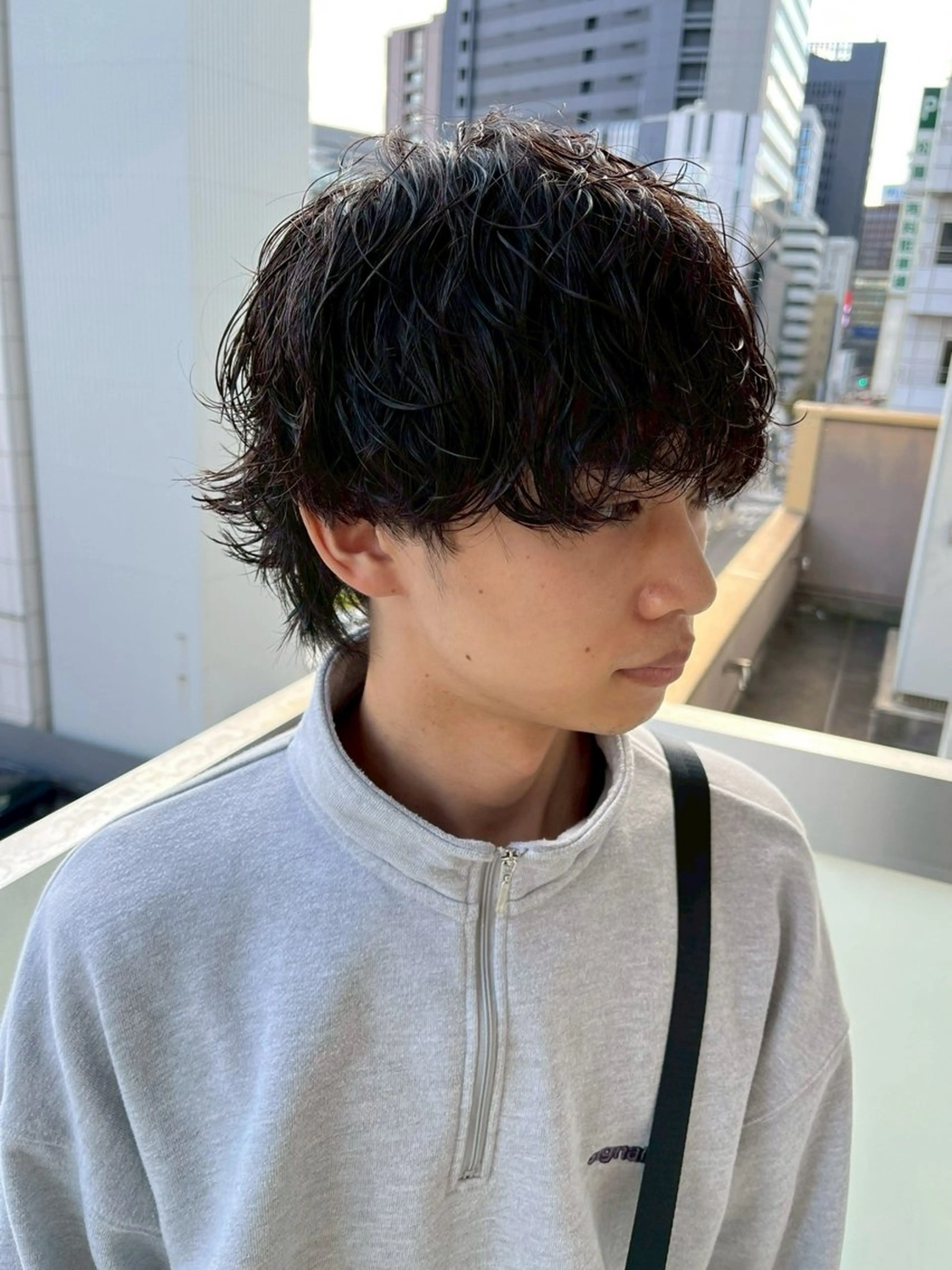 パーマ メンズ カット パーマ メンズパーマ/長岡 坂口祥貴/店長のヘアスタイル