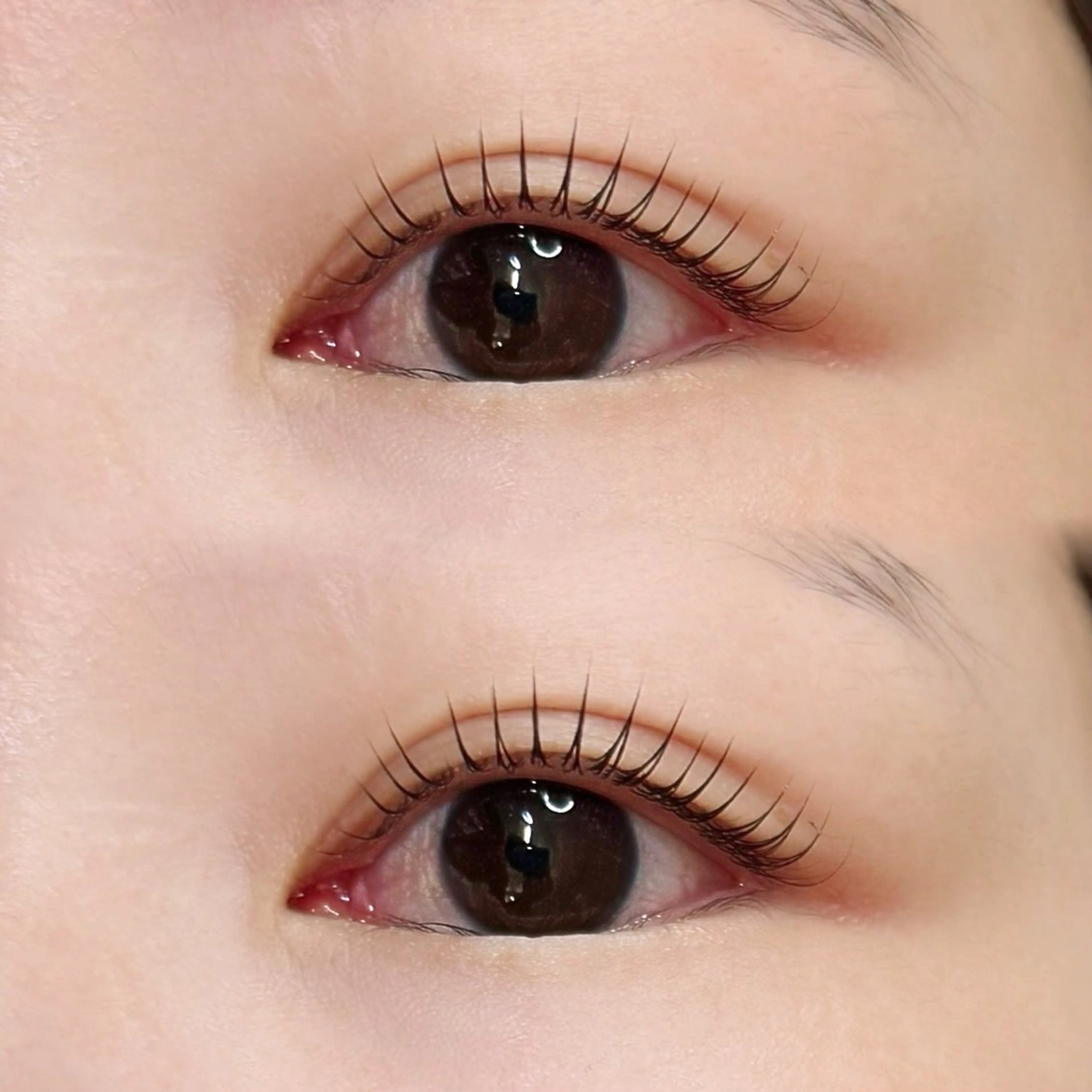 マツエク・マツパ 束感まつ毛 パリジェンヌラッシュリフト まつげパーマ 一重×まつ毛パーマ マツパ fein.Ruka ♡垢抜け美眉のマツエク・マツパデザイン