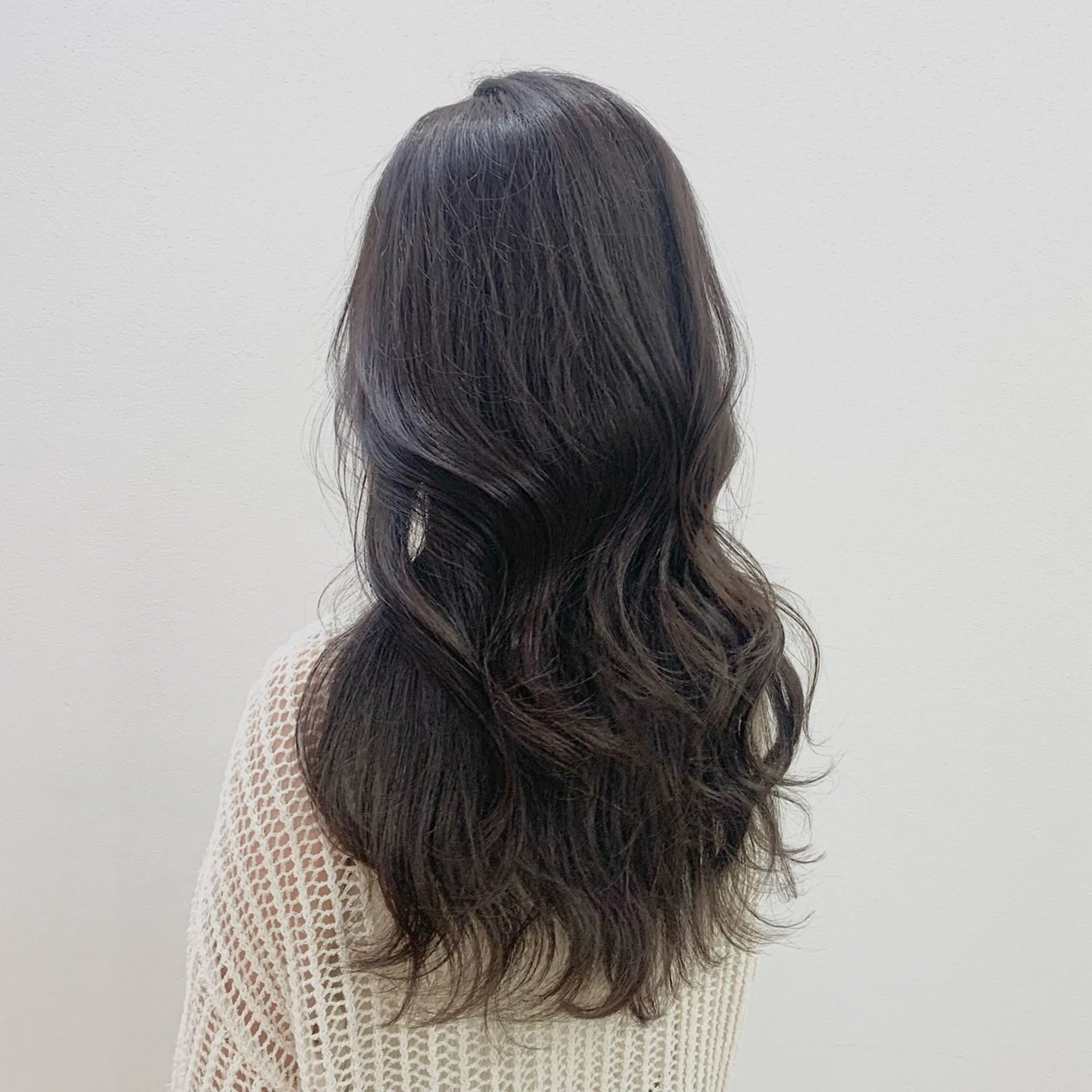 ロング カラー ヘアアレンジ キヨミ 韓国レイヤーカットのヘアスタイル