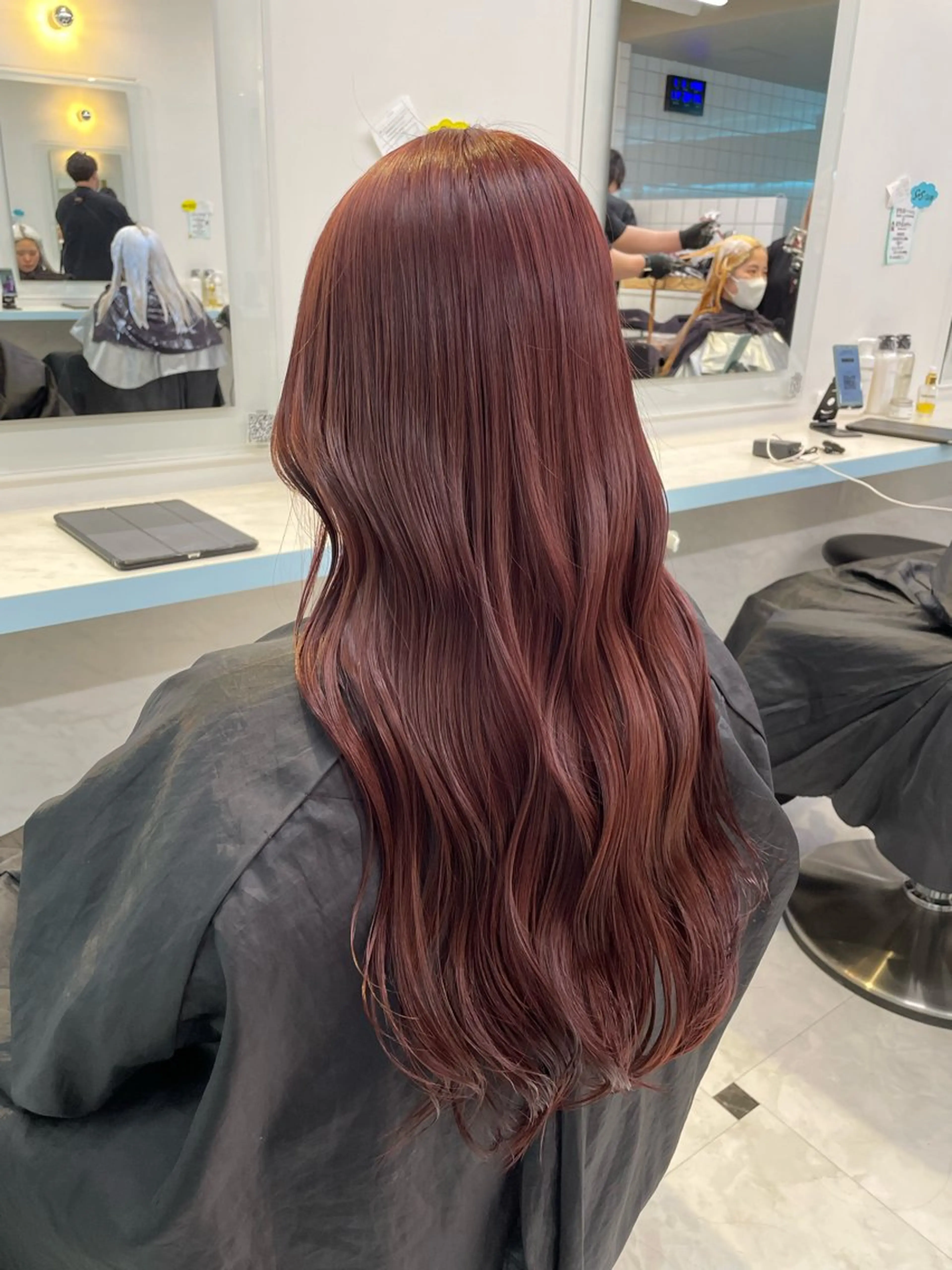 ロング カラー 🇰🇷韓流暖色ヘア 🍒saaya🍒のヘアスタイル