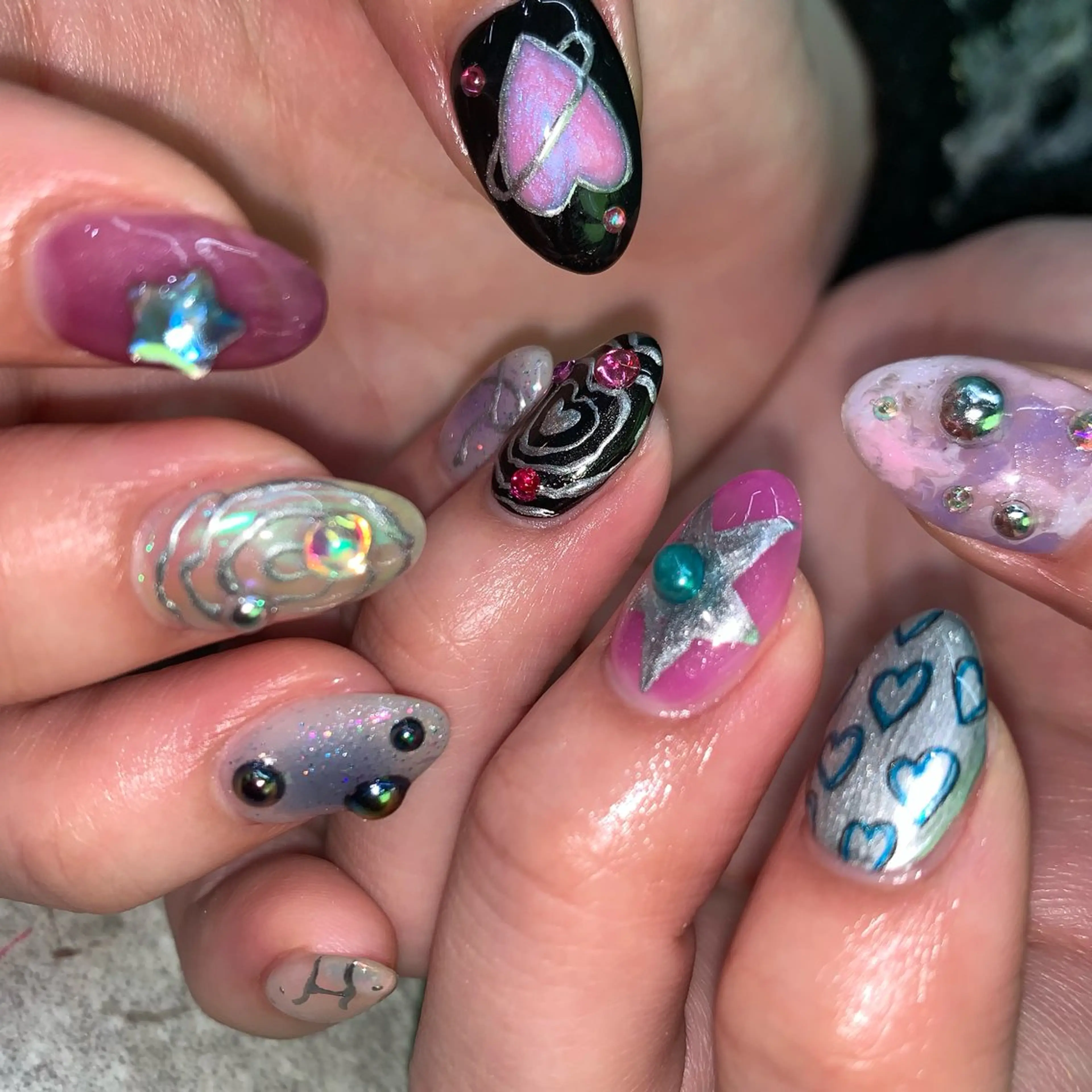 ネイル アートネイル ニコネイル下北沢所属・KYOKA🐣 NICOnail🫶のネイルデザイン
