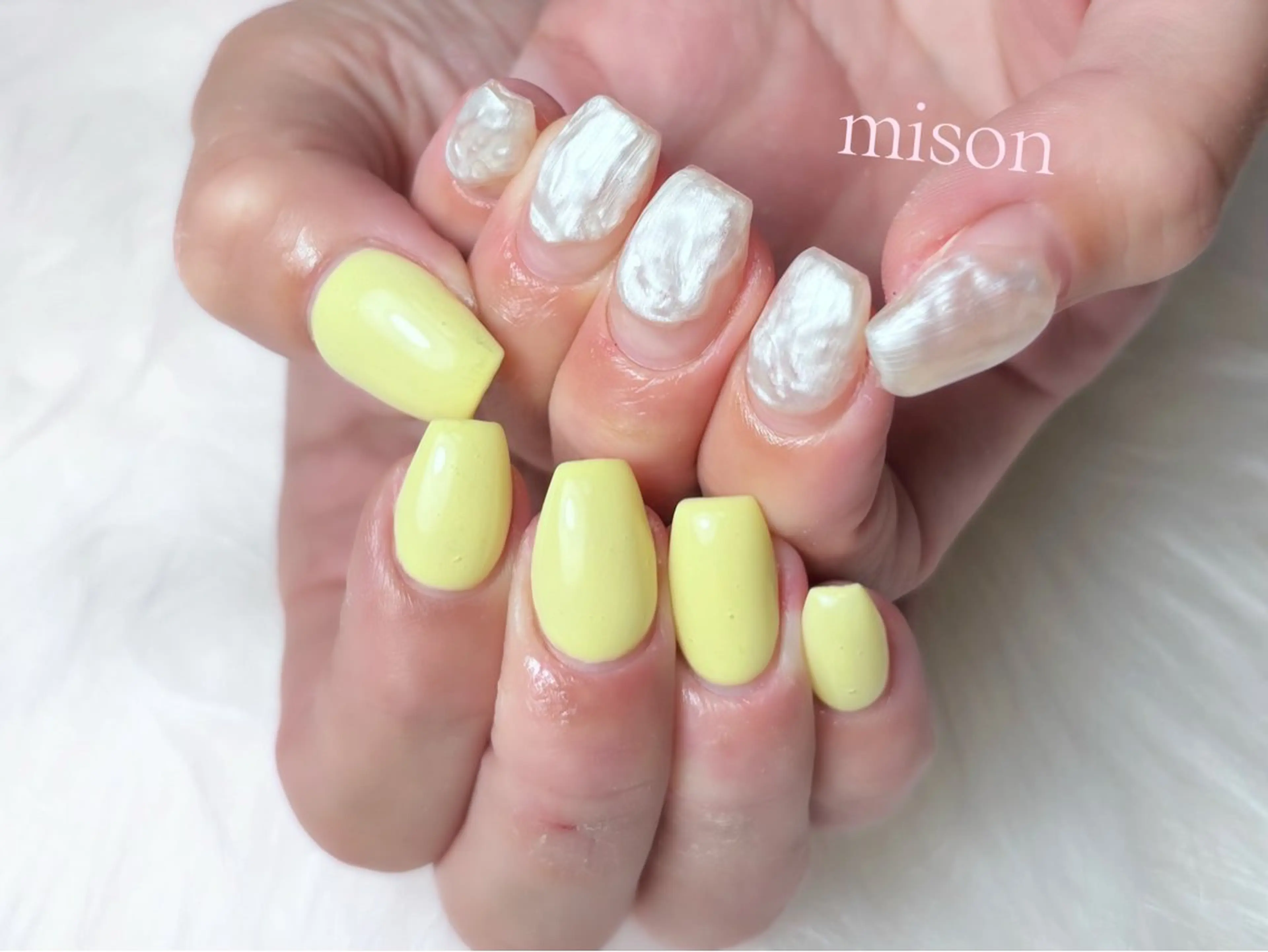 ネイル アートネイル mison 安形友花のネイルデザイン