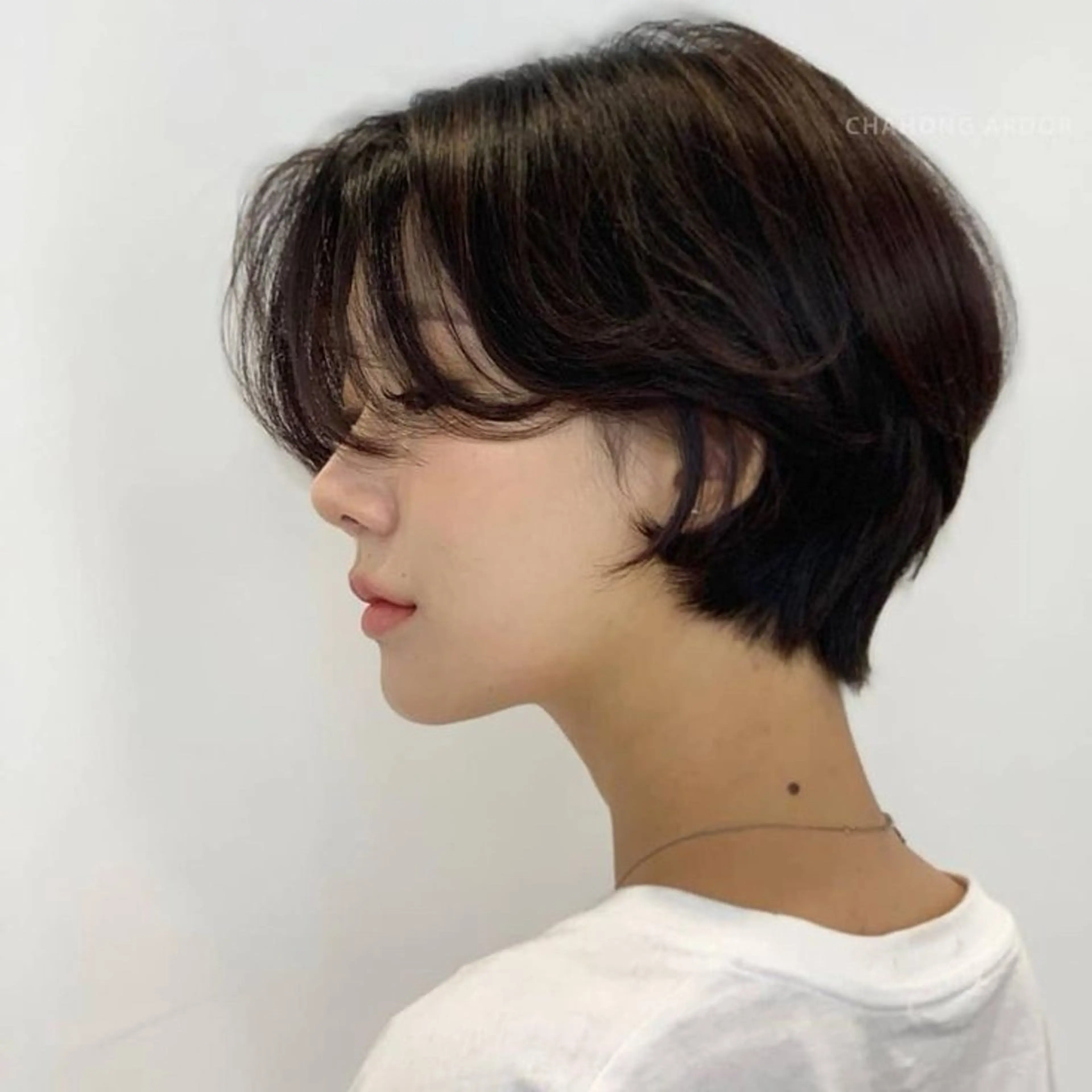 ショート カラー カット ヘアカラー トリートメント 表参道🌿赤み消し カラー/チナツのヘアスタイル