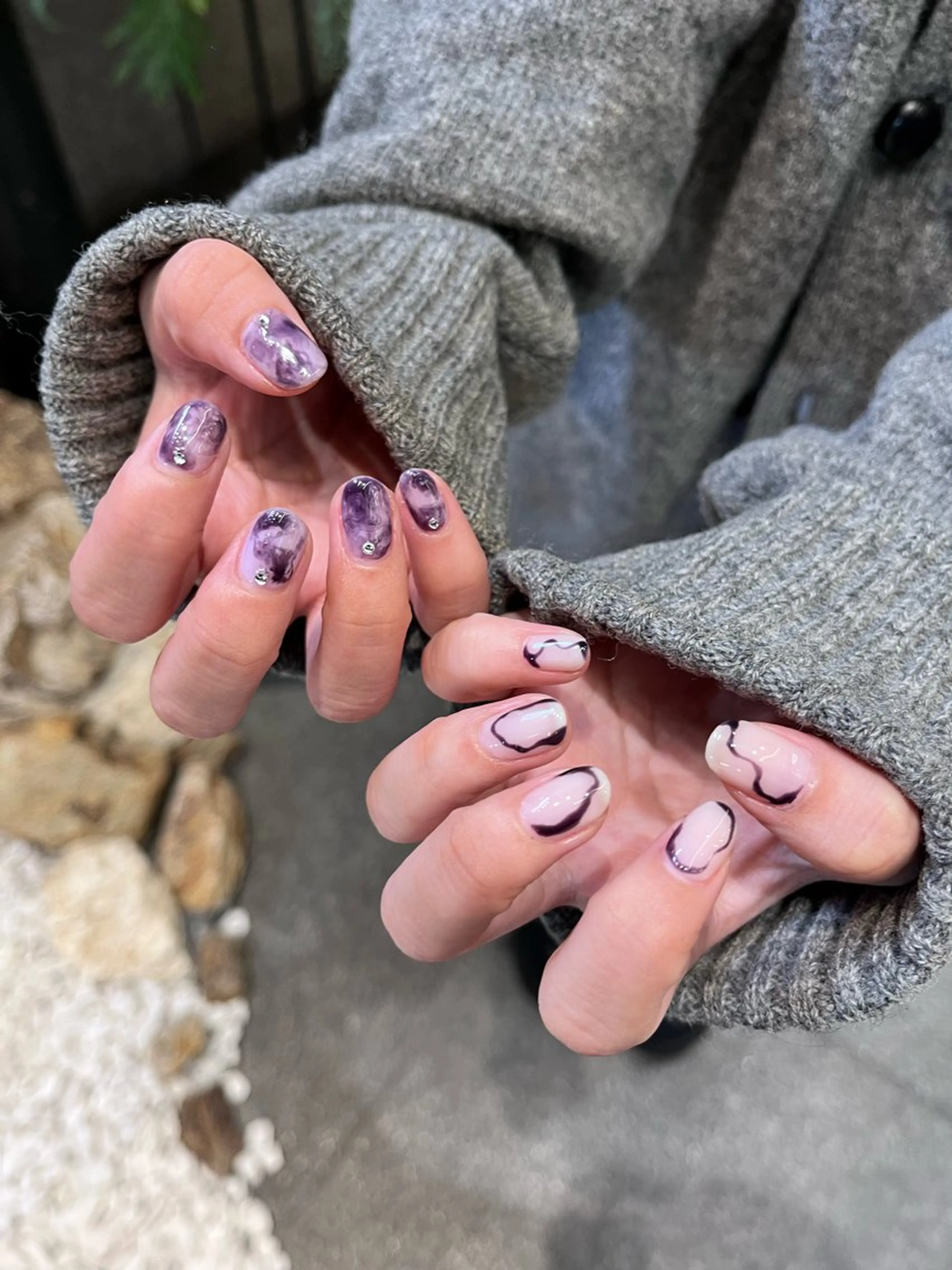 ネイル ハンドネイル ∴Sanae. ∴ トータルビューティーのマツエク・マツパデザイン