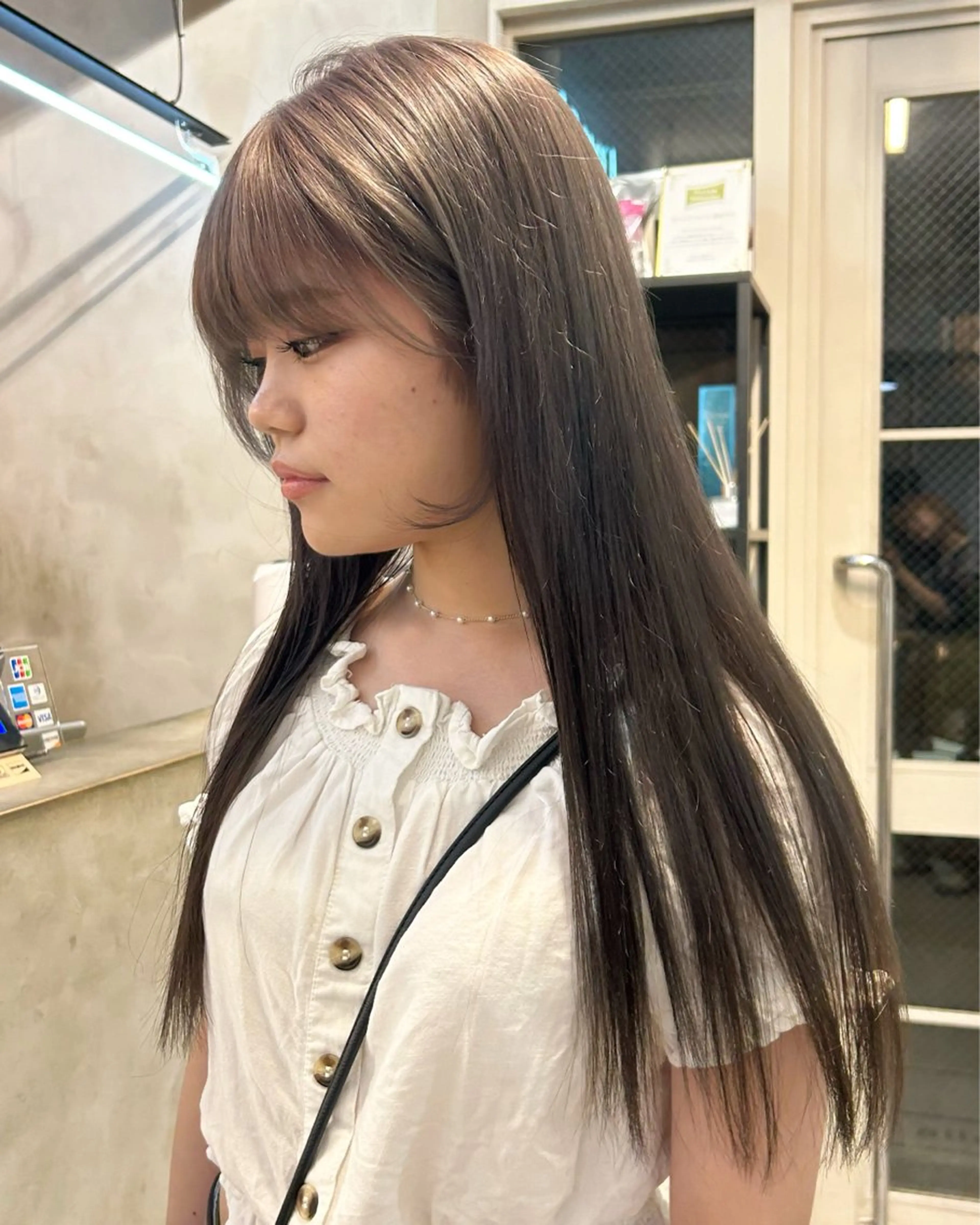 ロング カラー じゅわっと暖色カラー 🍊Moemiのヘアスタイル