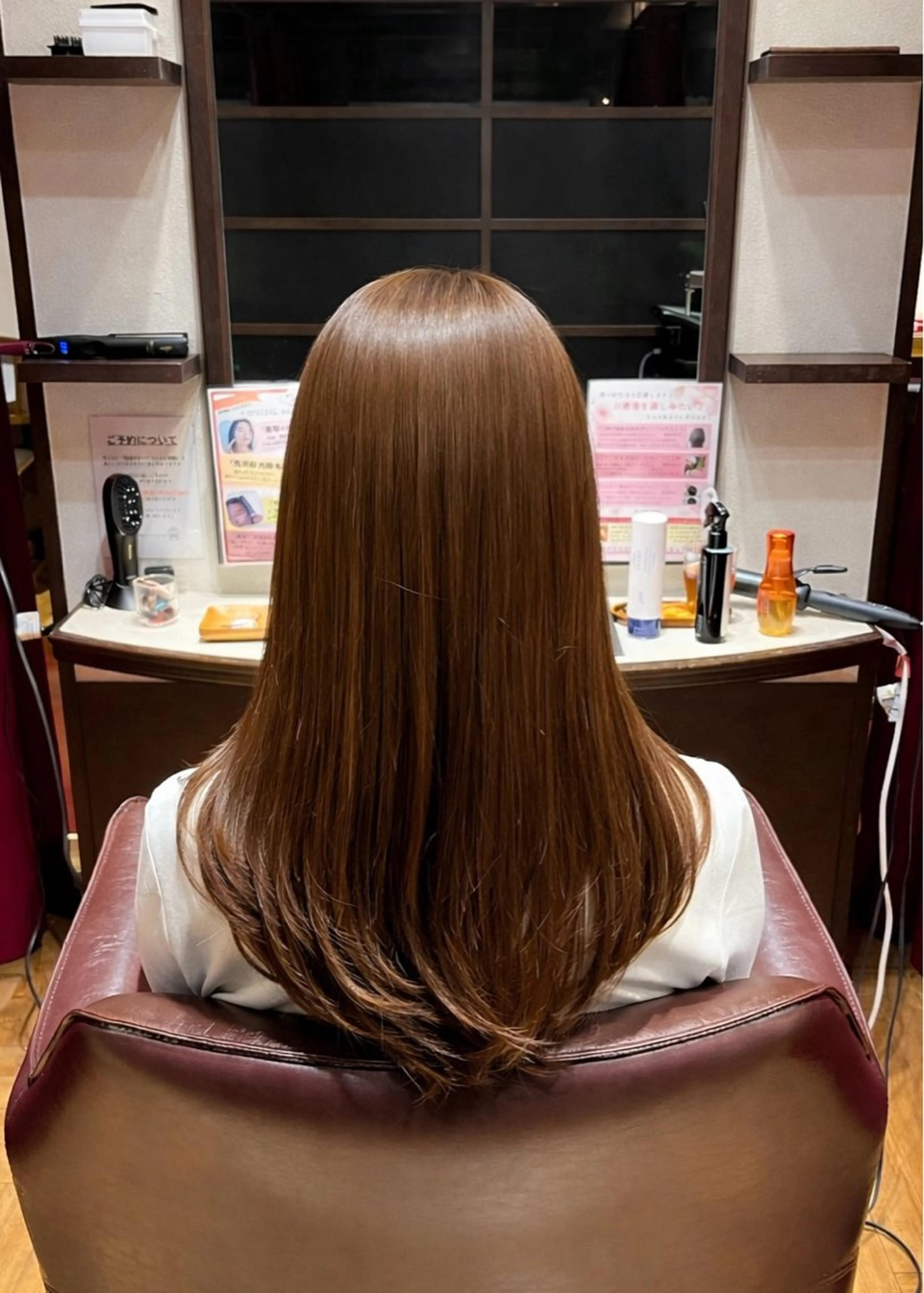 カット＋👼天使の艶髪カラー＋✨髪質改善トリートメントの写真