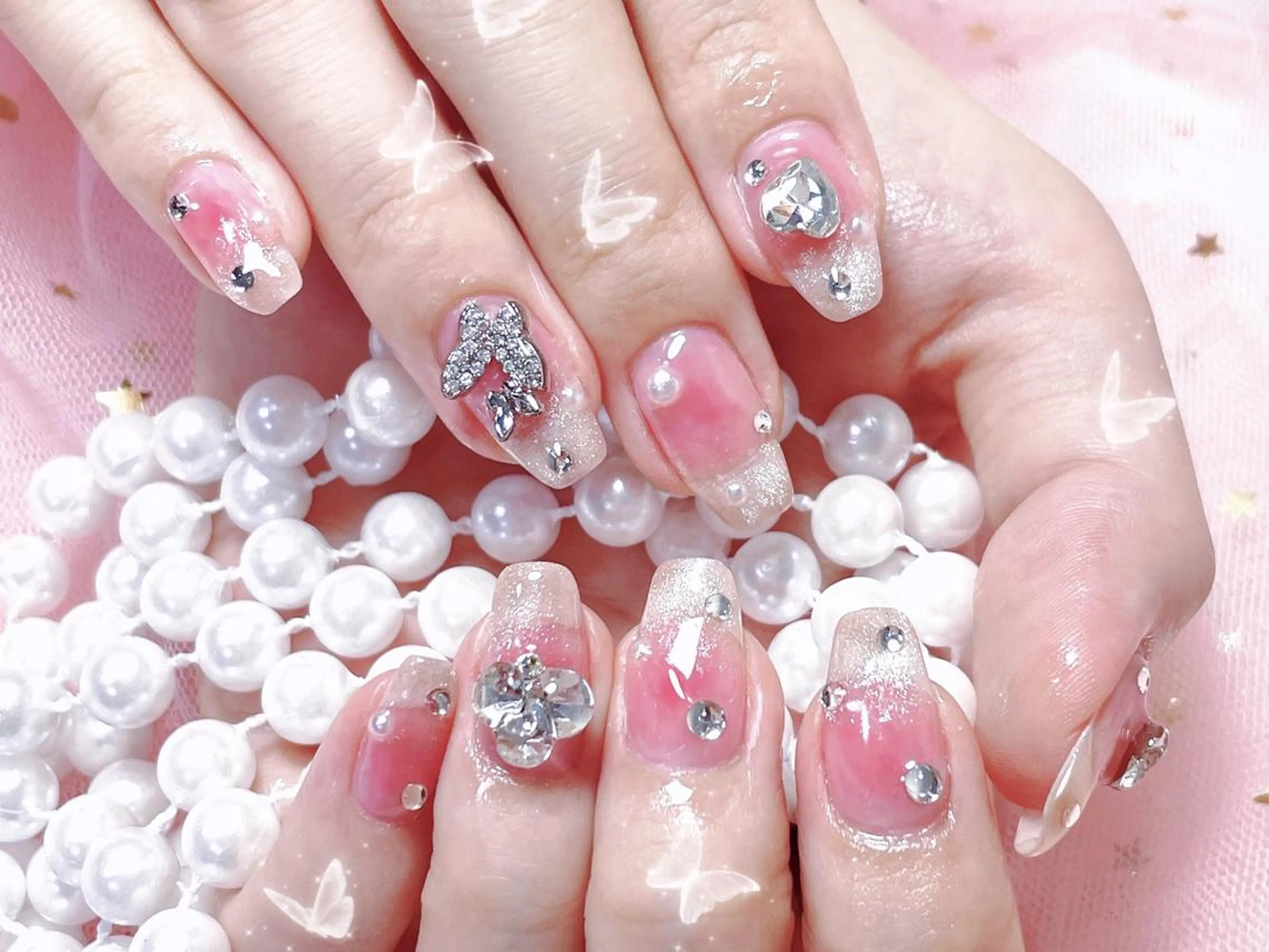 ネイル 七海🎀 💗のネイルデザイン