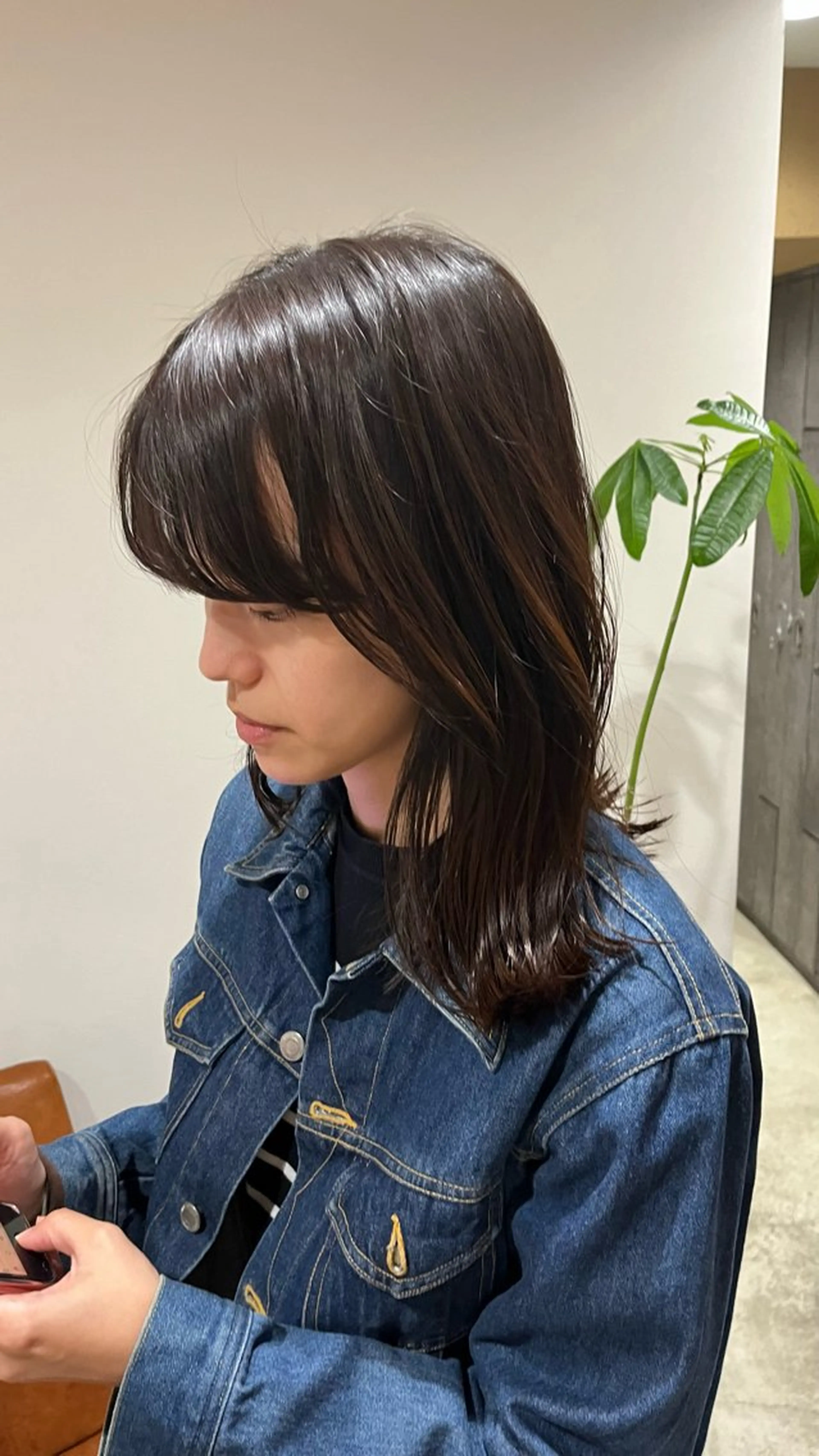 ミディアム 梅田美容室/カット /Maoのヘアスタイル