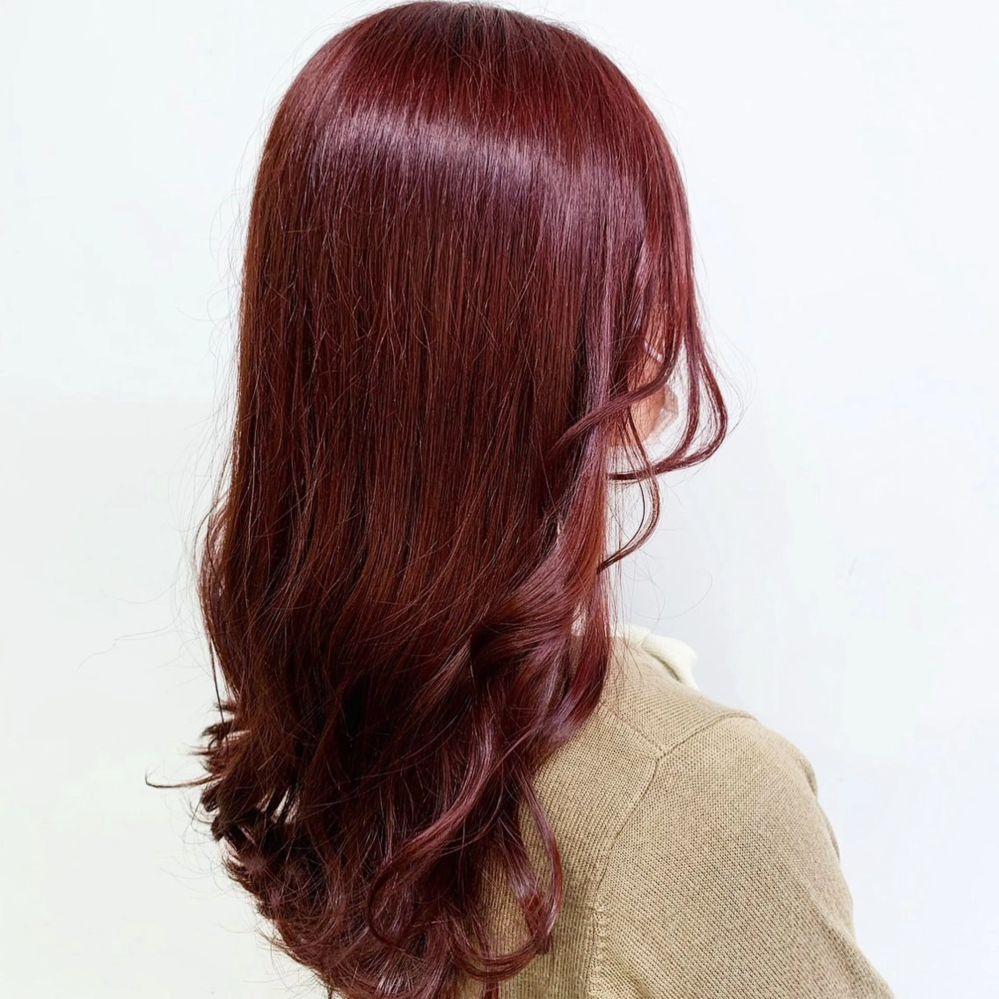 セミロング カラー カット ヘアカラー 透明感・トレンドヘア 🫧齋藤拓未🫧のヘアスタイル