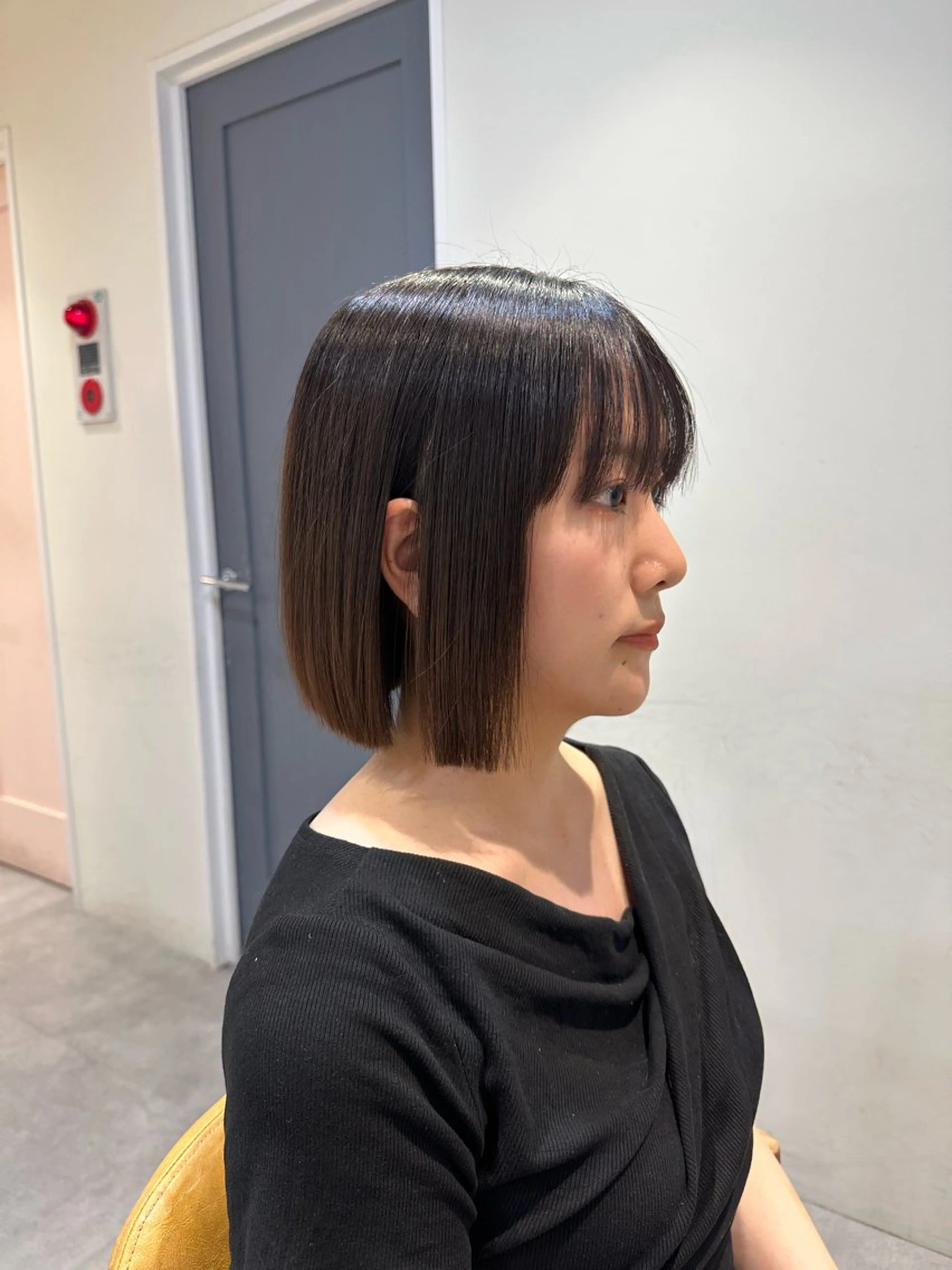ショート HANAME 原宿美容室のヘアスタイル