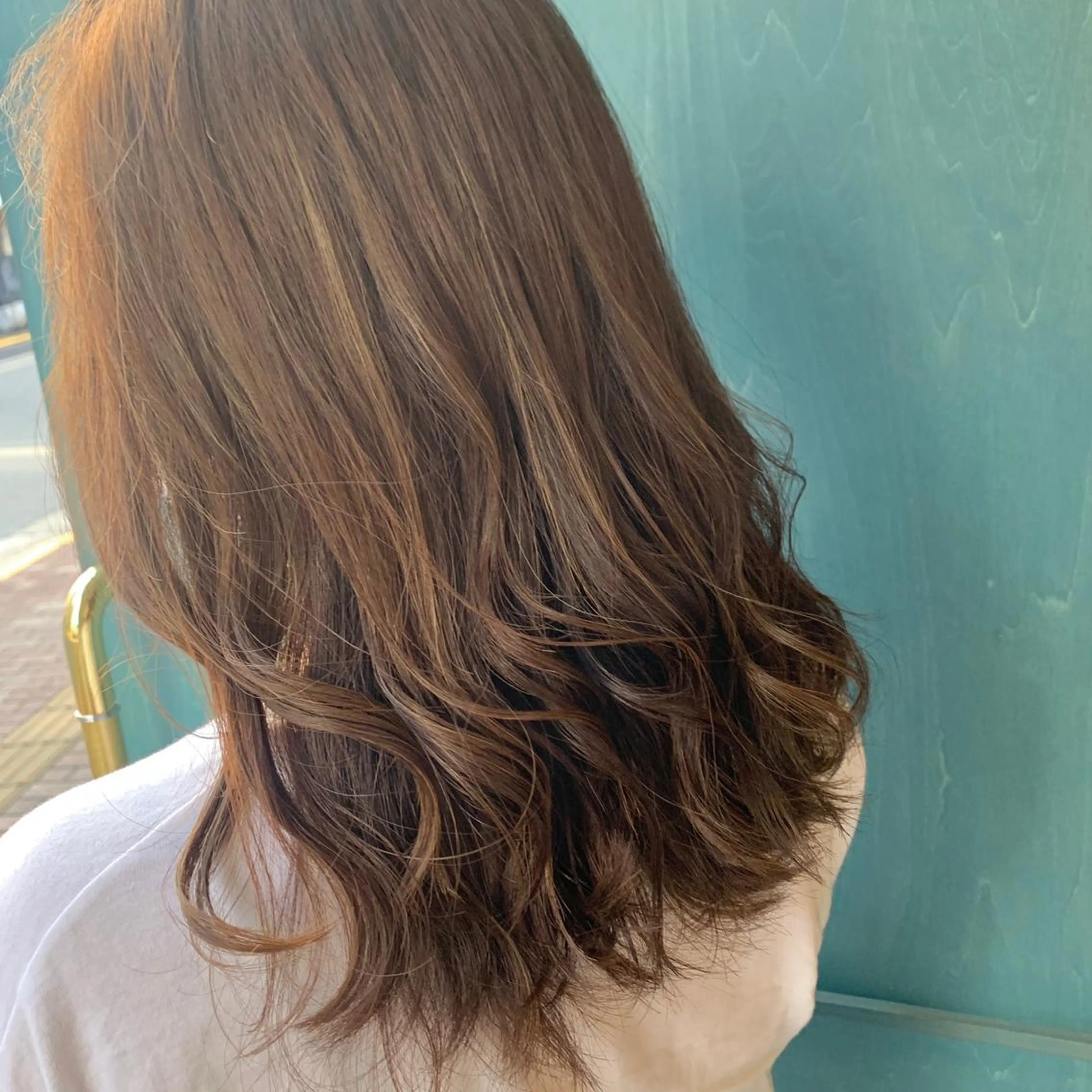 ミディアム カラー 🌼 みなみ🌼のヘアスタイル