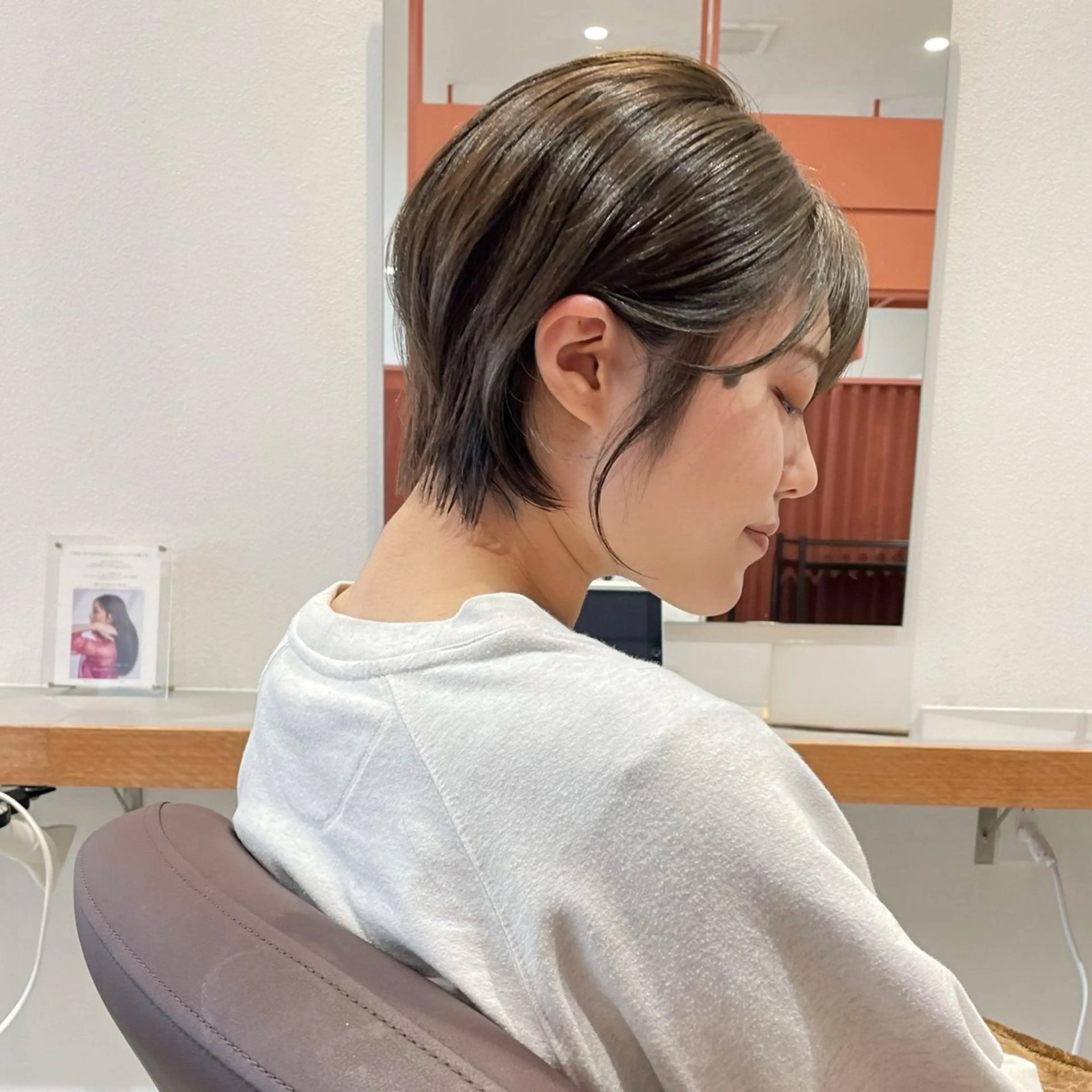 ショート カラー 丸みショート ショートヘア カット ヘアカラー トリートメント 北九州美容室 🕊️わかな✂︎のヘアスタイル