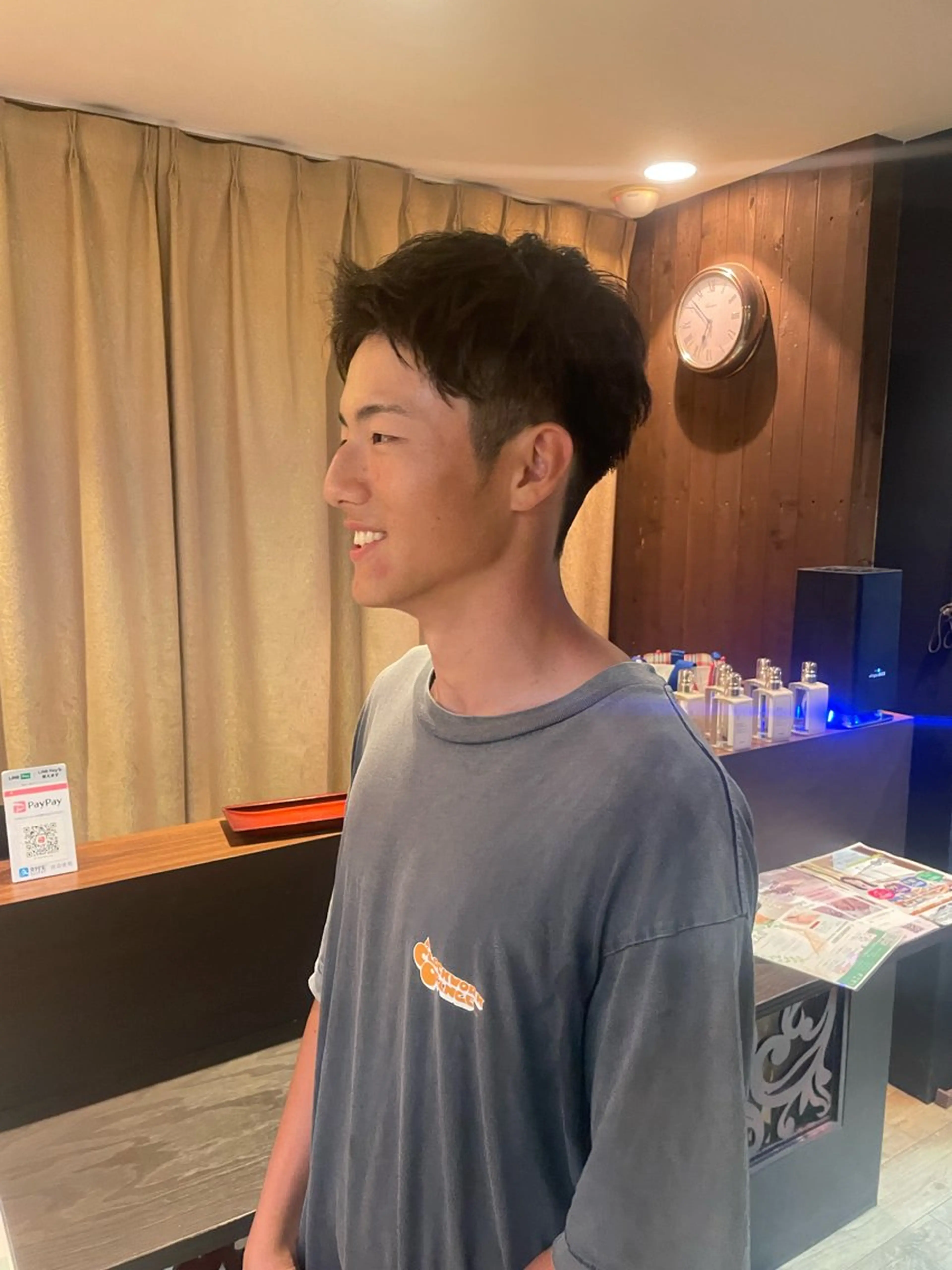 メンズ 堀田 翔子のヘアスタイル