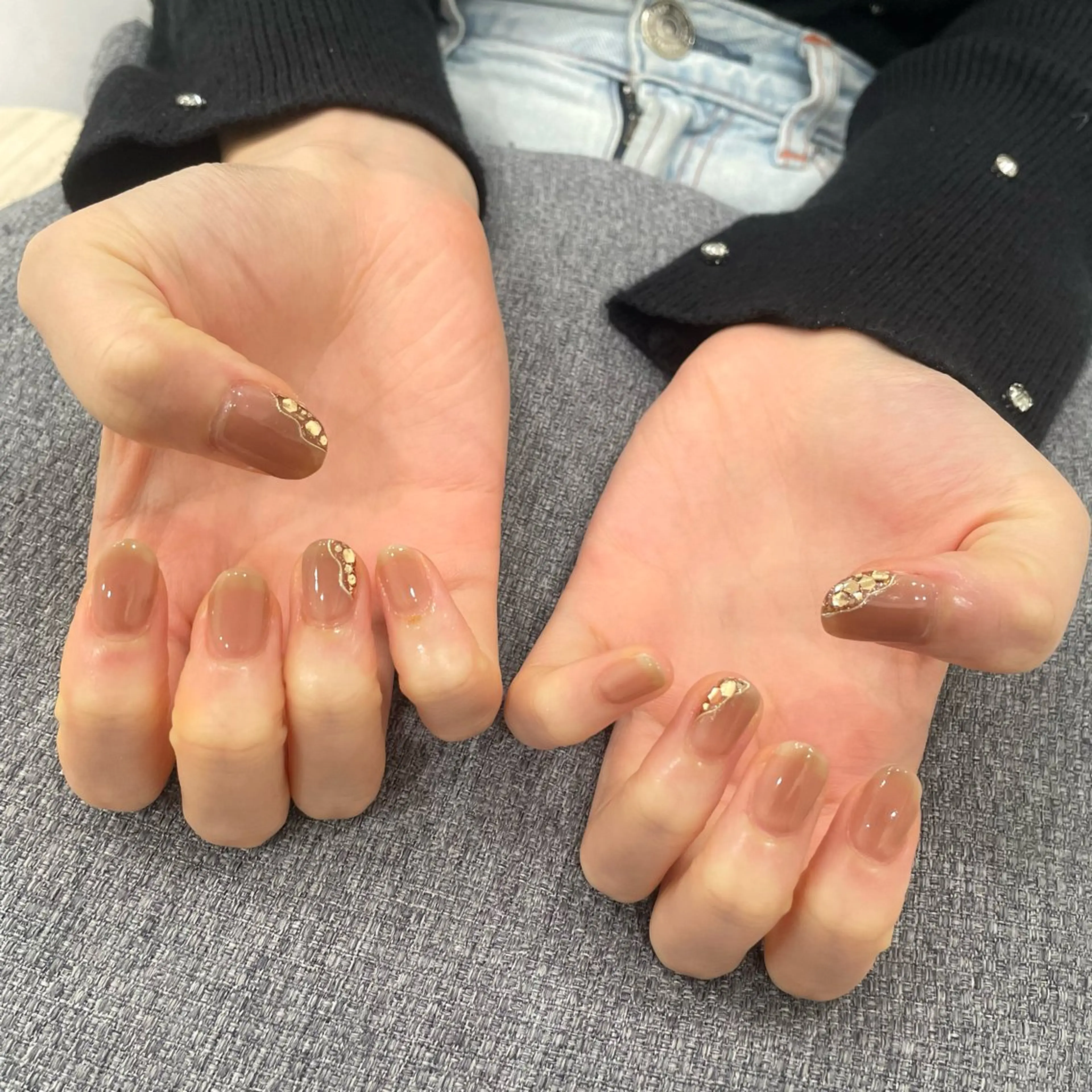 ネイル シンプルネイル LUCULIA 西山のネイルデザイン