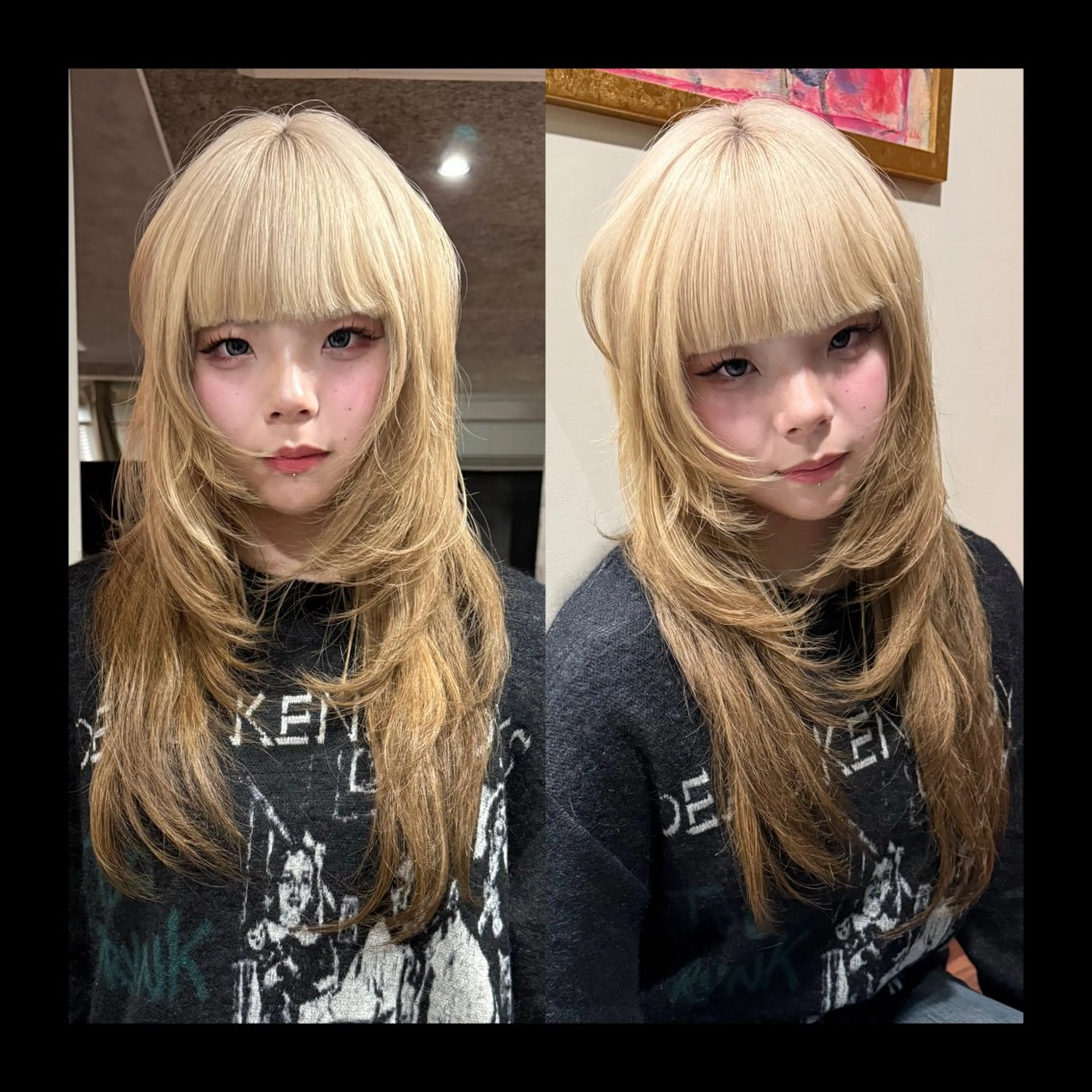 ロング カラー カット ヘアカラー トリートメント mai / linoah˚✧のヘアスタイル