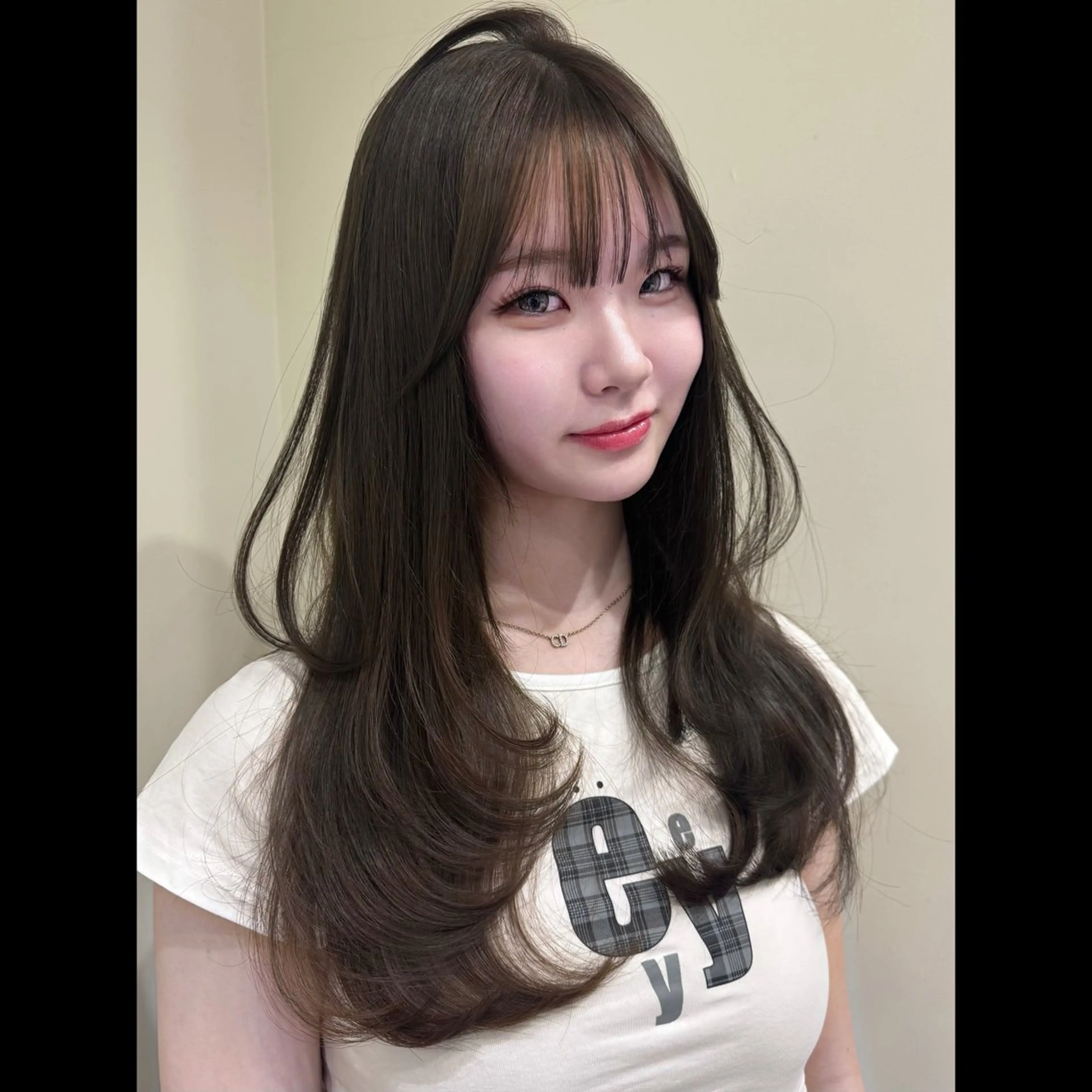 ロング 韓国レイヤー💋/ ワンホン/NANAのヘアスタイル