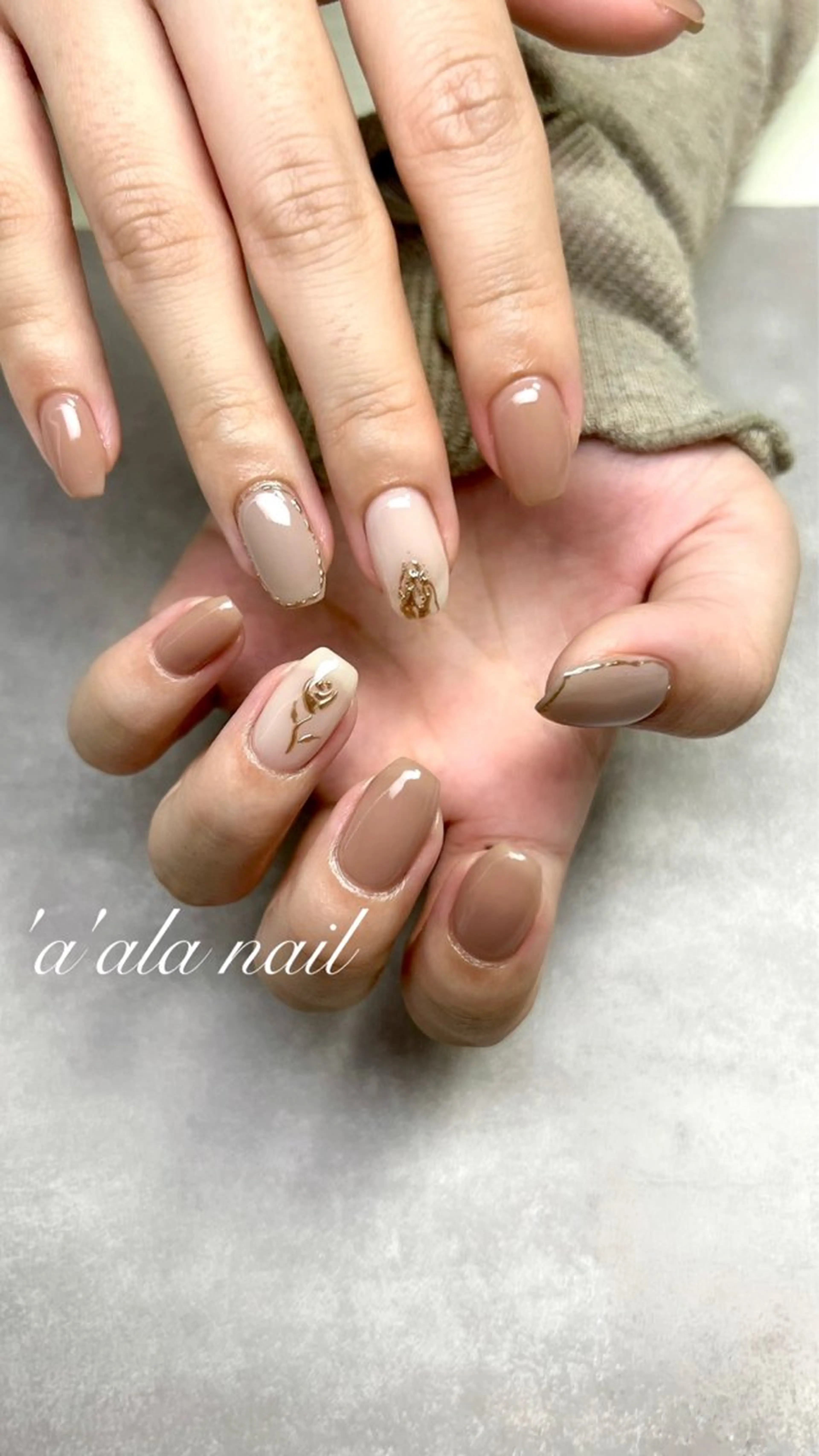 ネイル 'a'ala nailのネイルデザイン