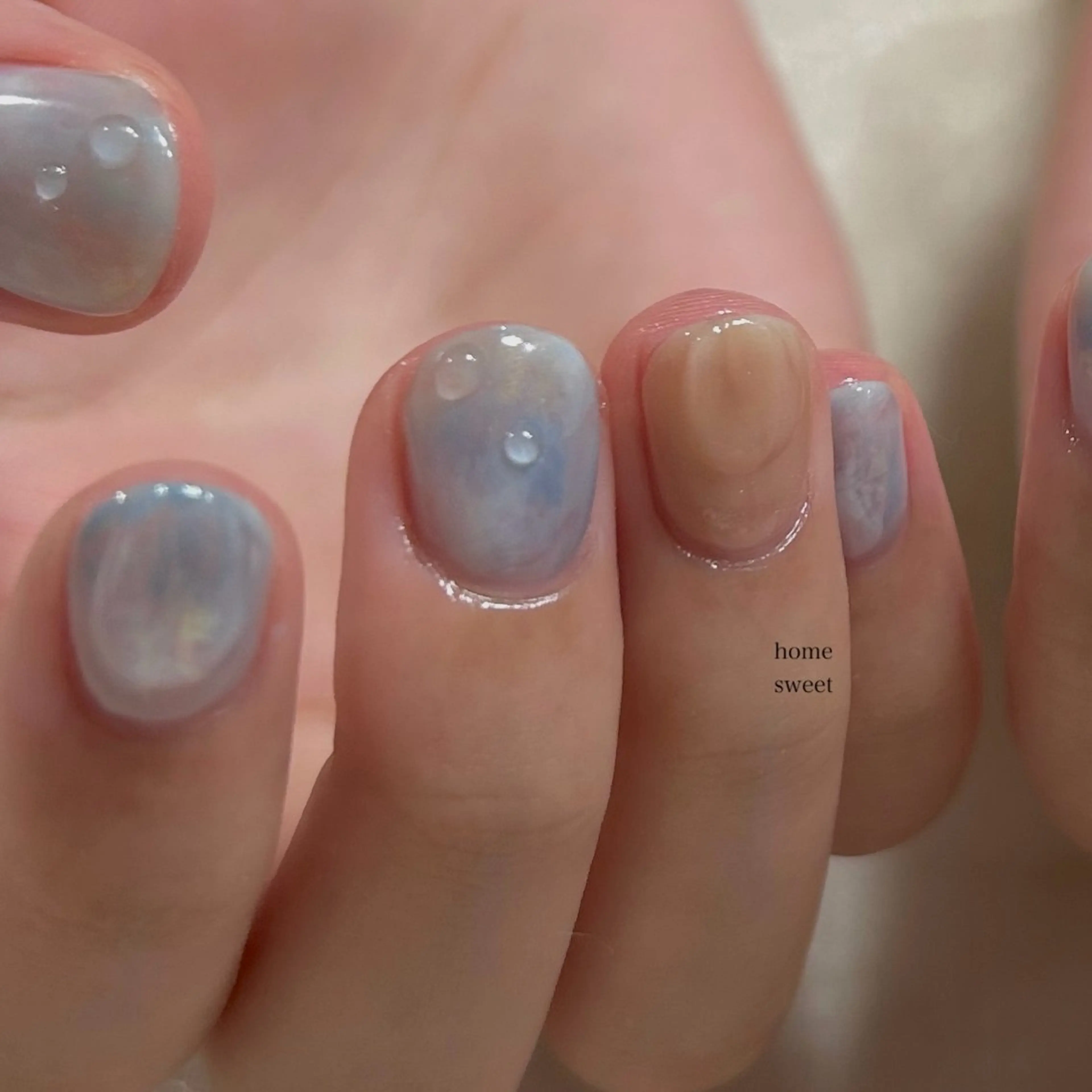 ショート ショートネイル. Home sweetのネイルデザイン