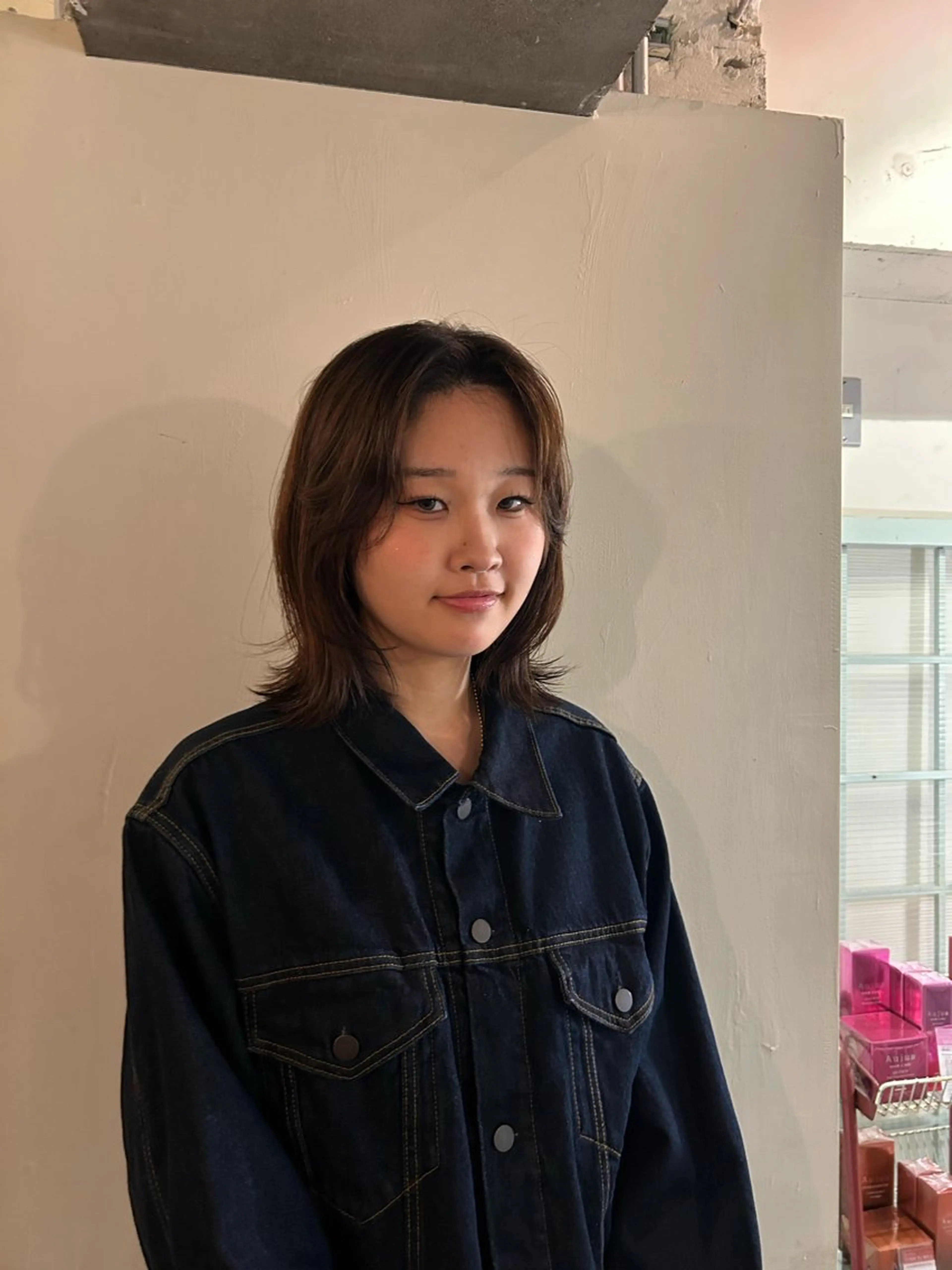 セミロング ORe'S HAIR BE　GLaDまなみのヘアスタイル