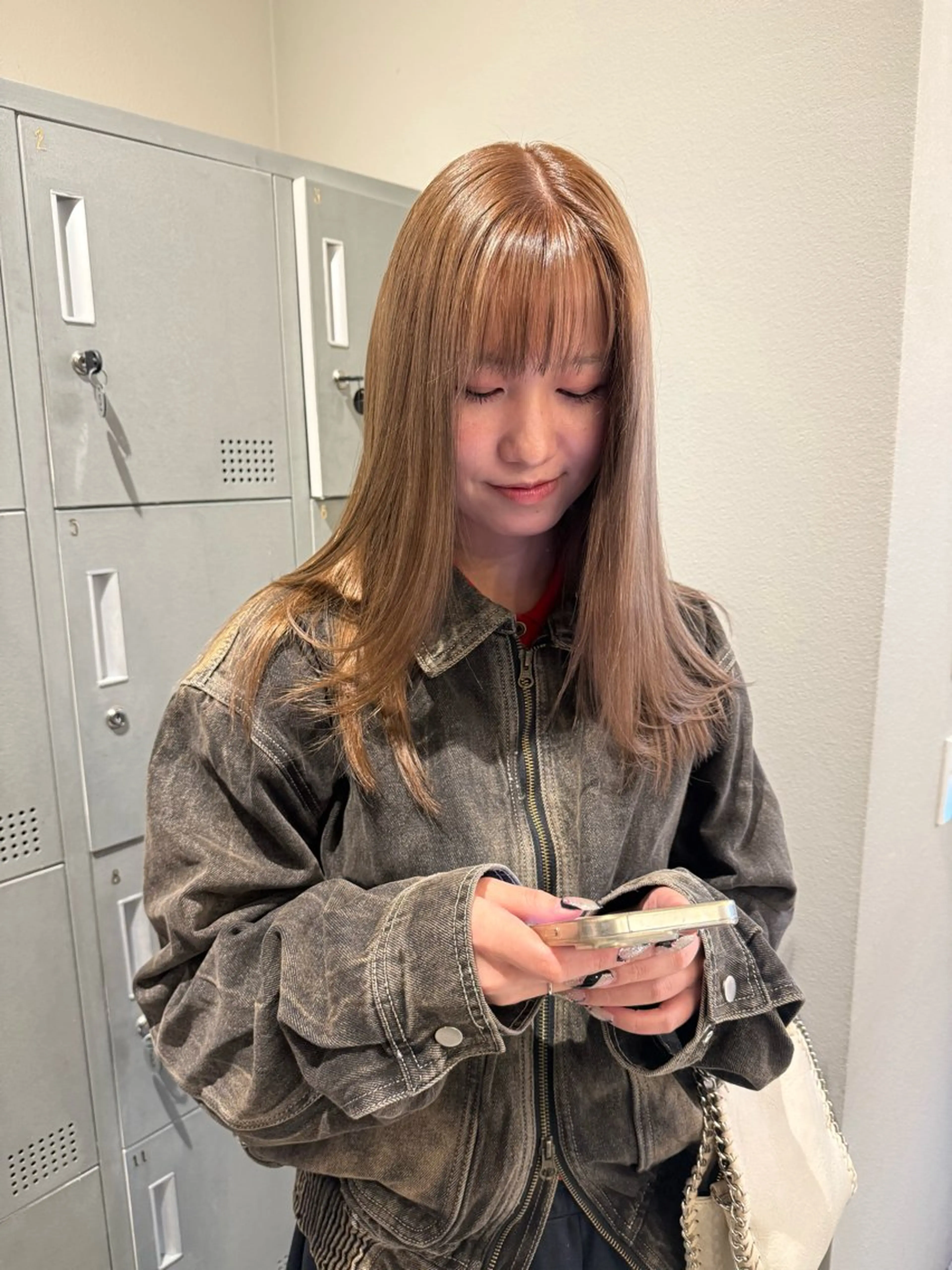 ロング カラー ヘアカラー ブリーチ/アレンジ 天満/chihiroのヘアスタイル