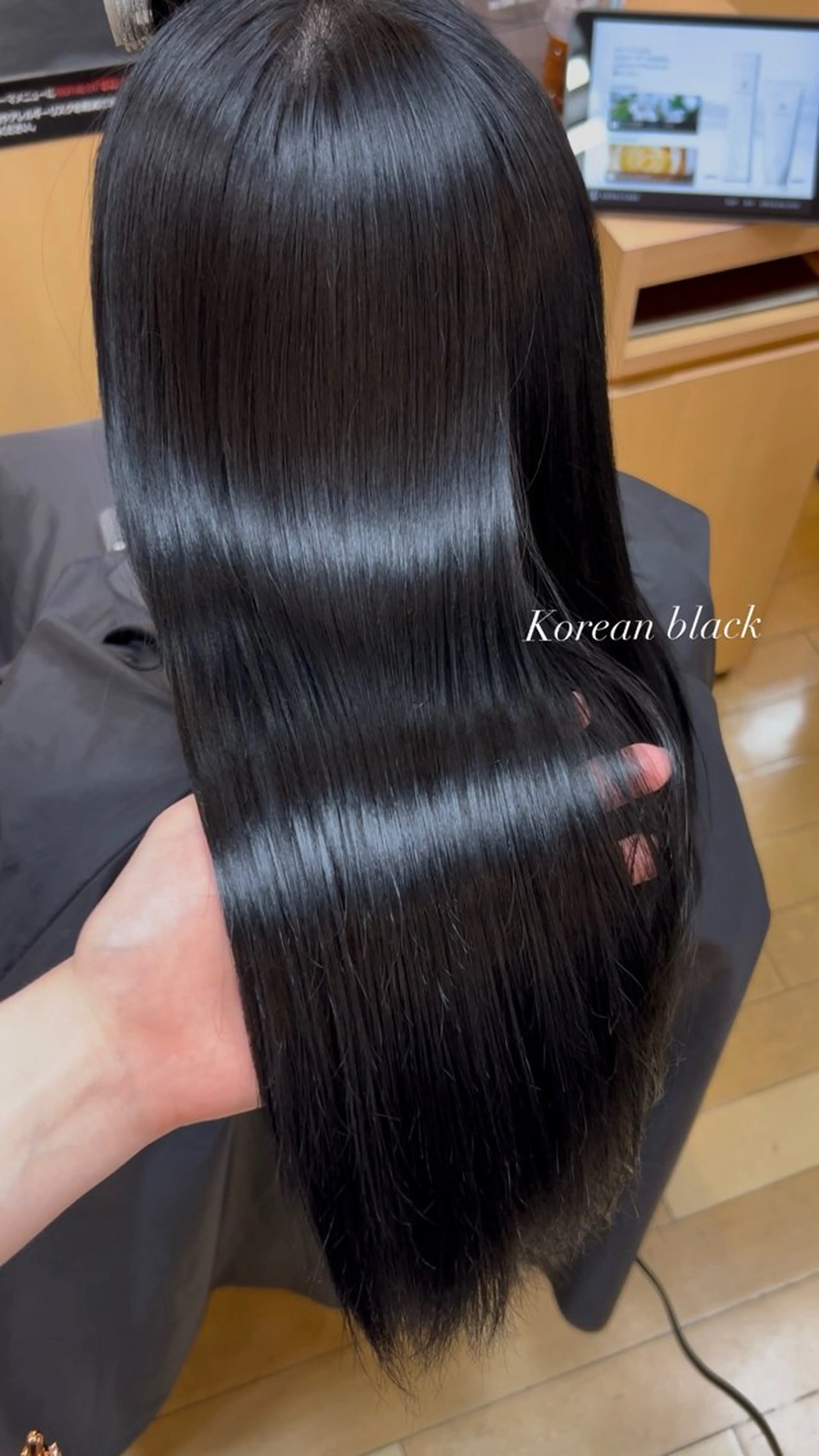 ロング カラー 髪質改善 ヘアカラー トリートメント ヘッドスパ カラーモデル募集中 🤍中島朱音🤍のヘアスタイル