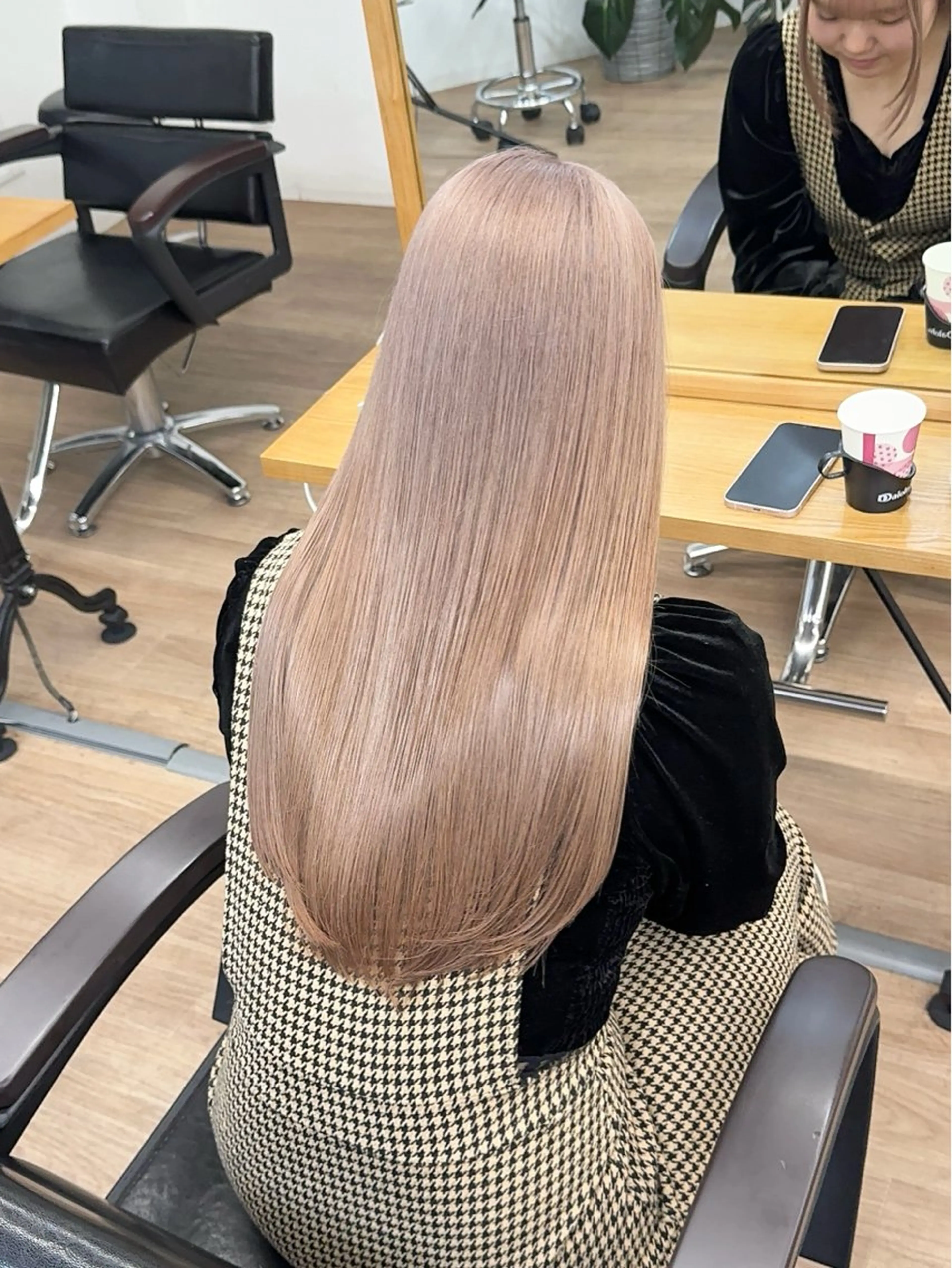 ロング カラー ベージュカラー ブリーチ ブロンド ブラウンカラー ケアブリーチ カット ヘアカラー トリートメント ブリーチ　ハイトーン 特化🌈フジタハルキのヘアスタイル