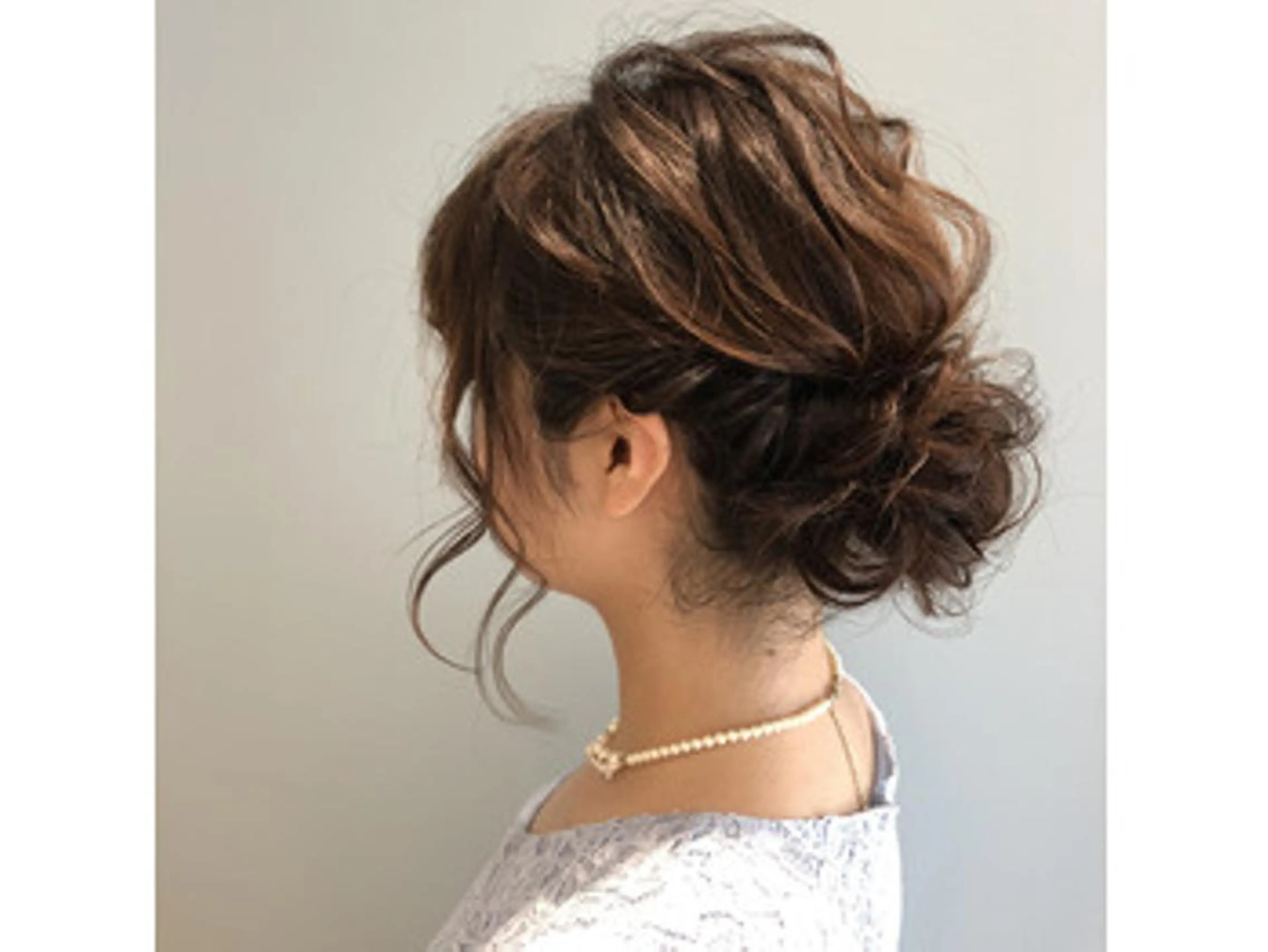 ミディアム カラー ヘアアレンジ amie 大和駅店 【アミ】のヘアスタイル