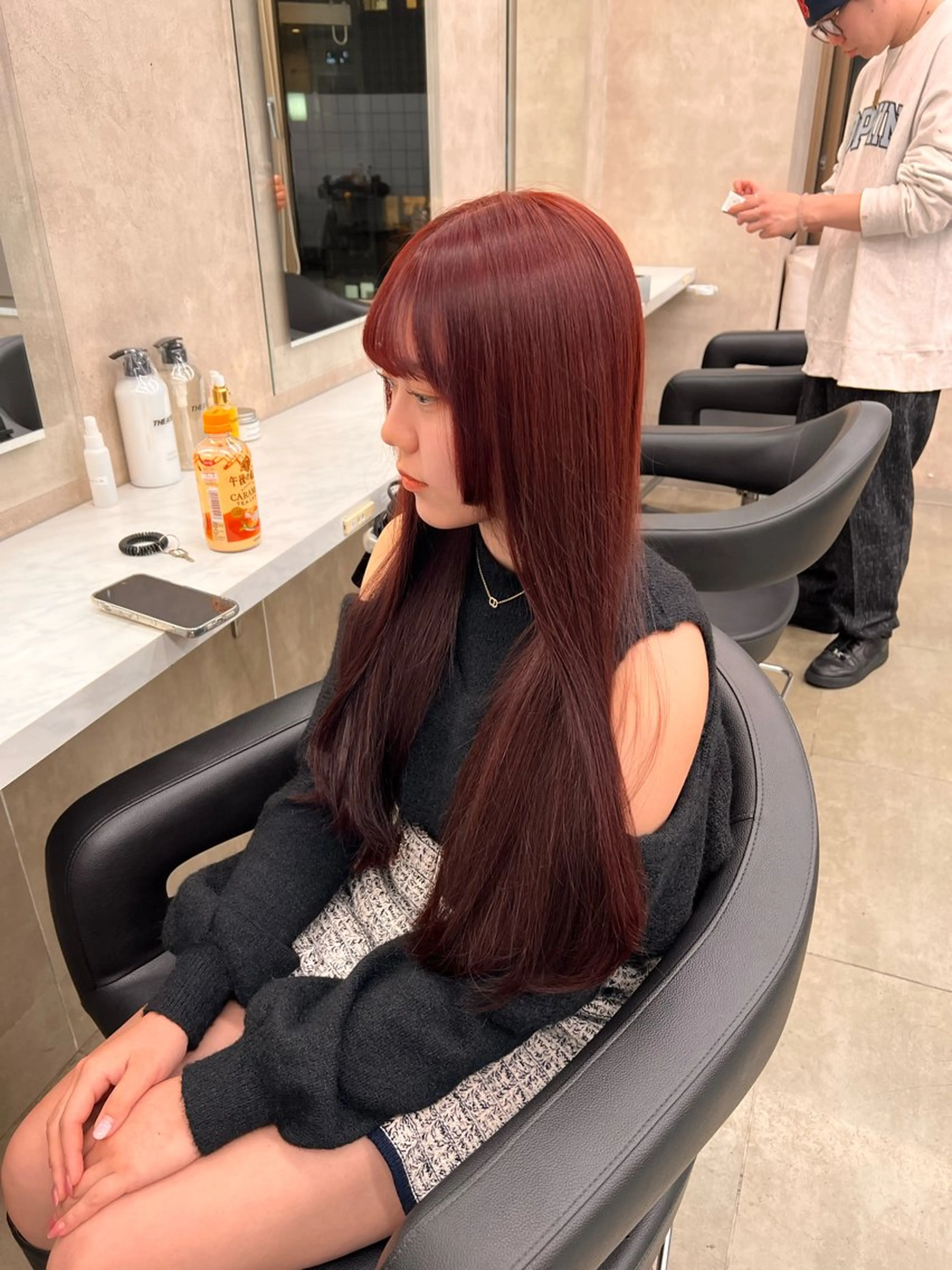 ロング カラー 💖札幌カラー 指名No.1💖玲奈のヘアスタイル
