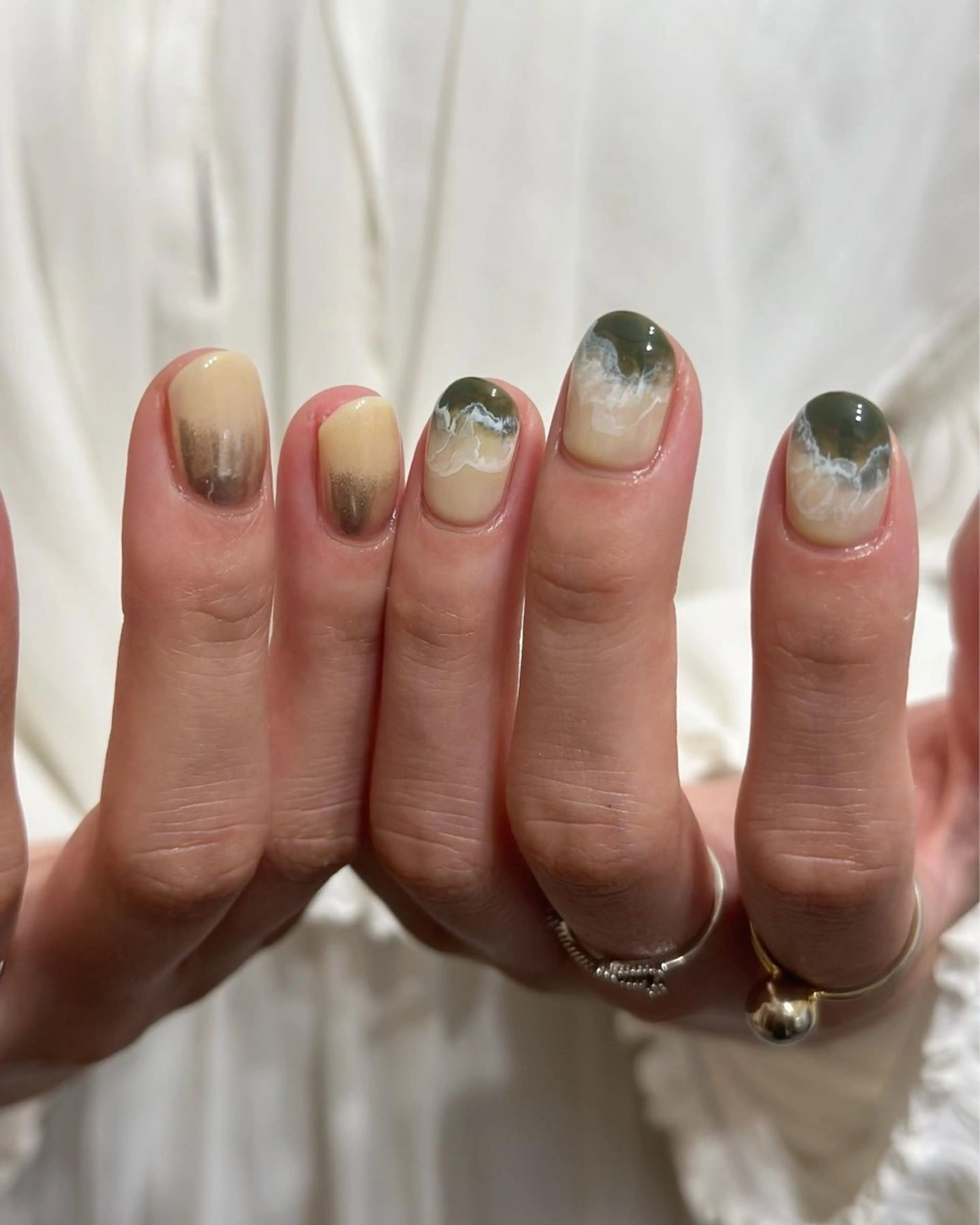 ネイル ハンドネイル フットネイル kiii.__ ✴︎*のネイルデザイン