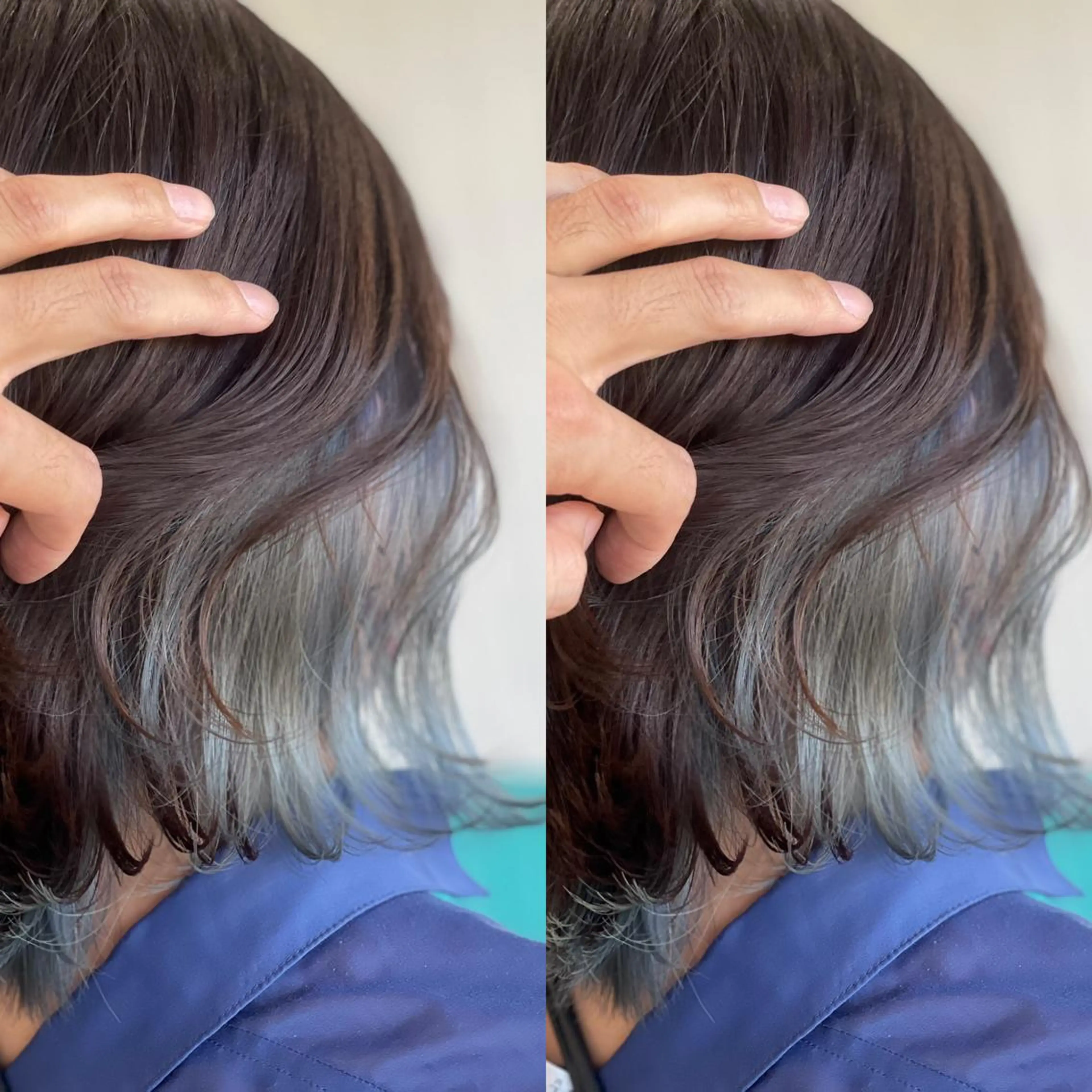 ミディアム カラー Snaly カラー特化ページのヘアスタイル