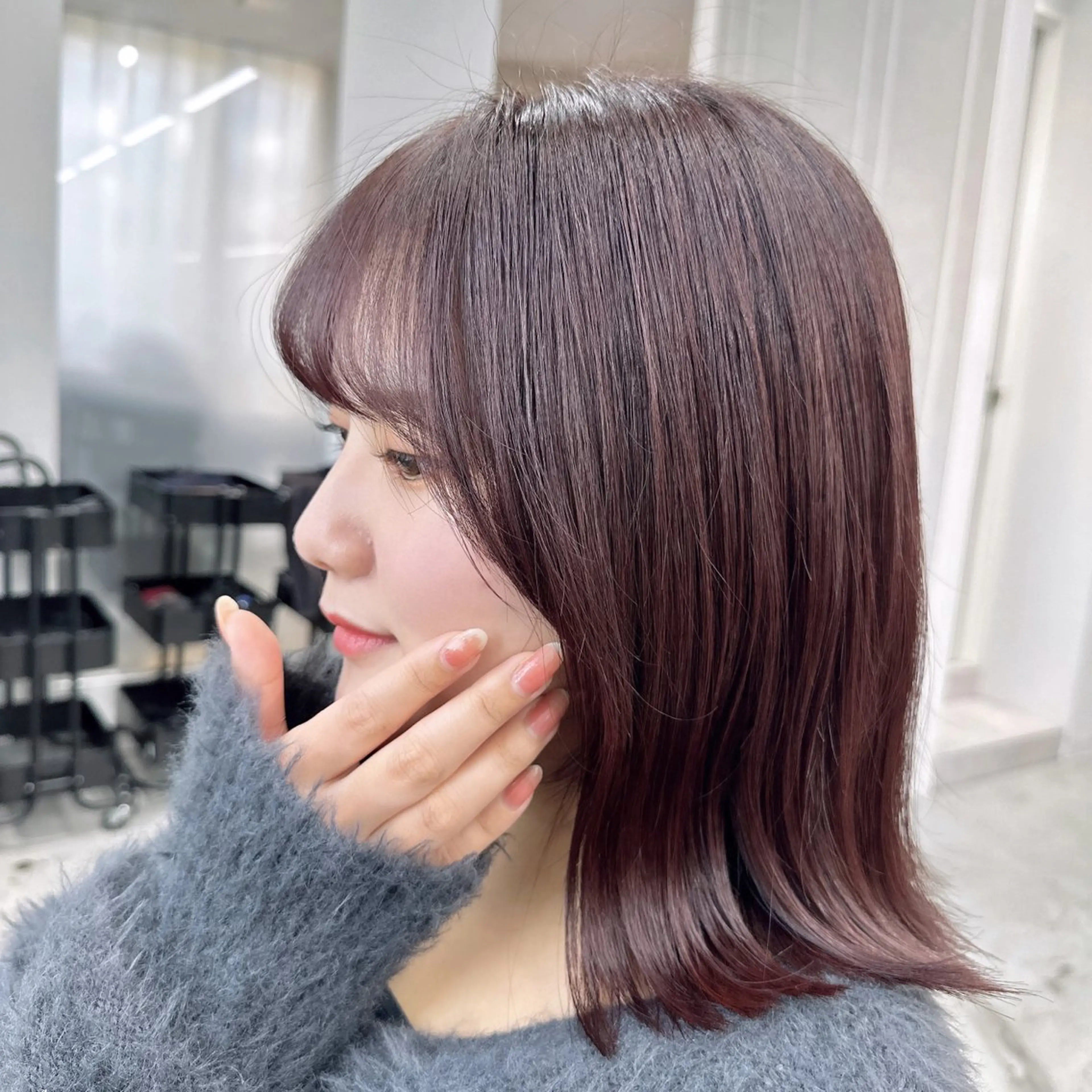ミディアム 福岡美容師 SOUTAのヘアスタイル