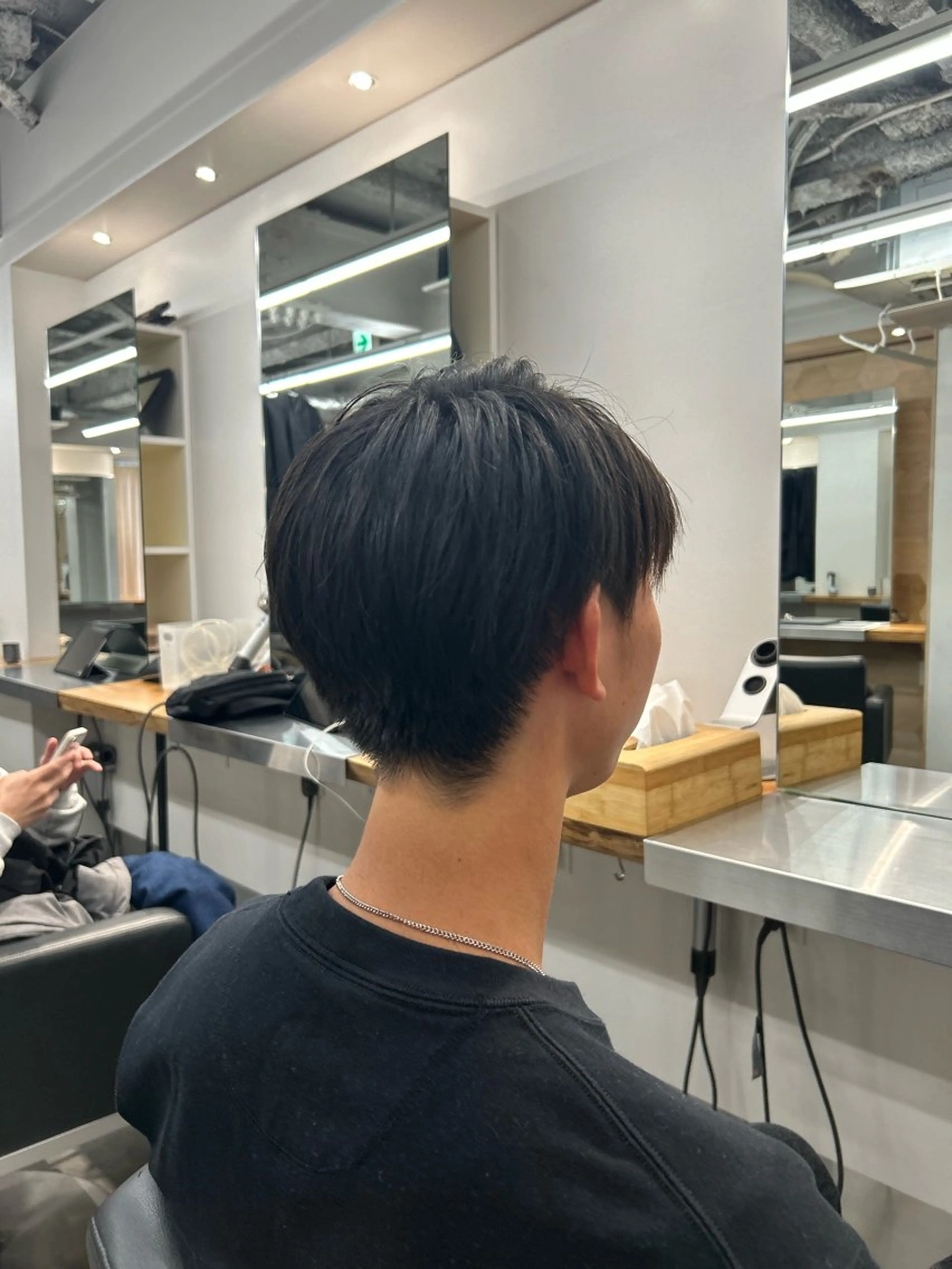 メンズ 刈り上げ カット 森珀斗/表参道 /ショート/ボブのヘアスタイル