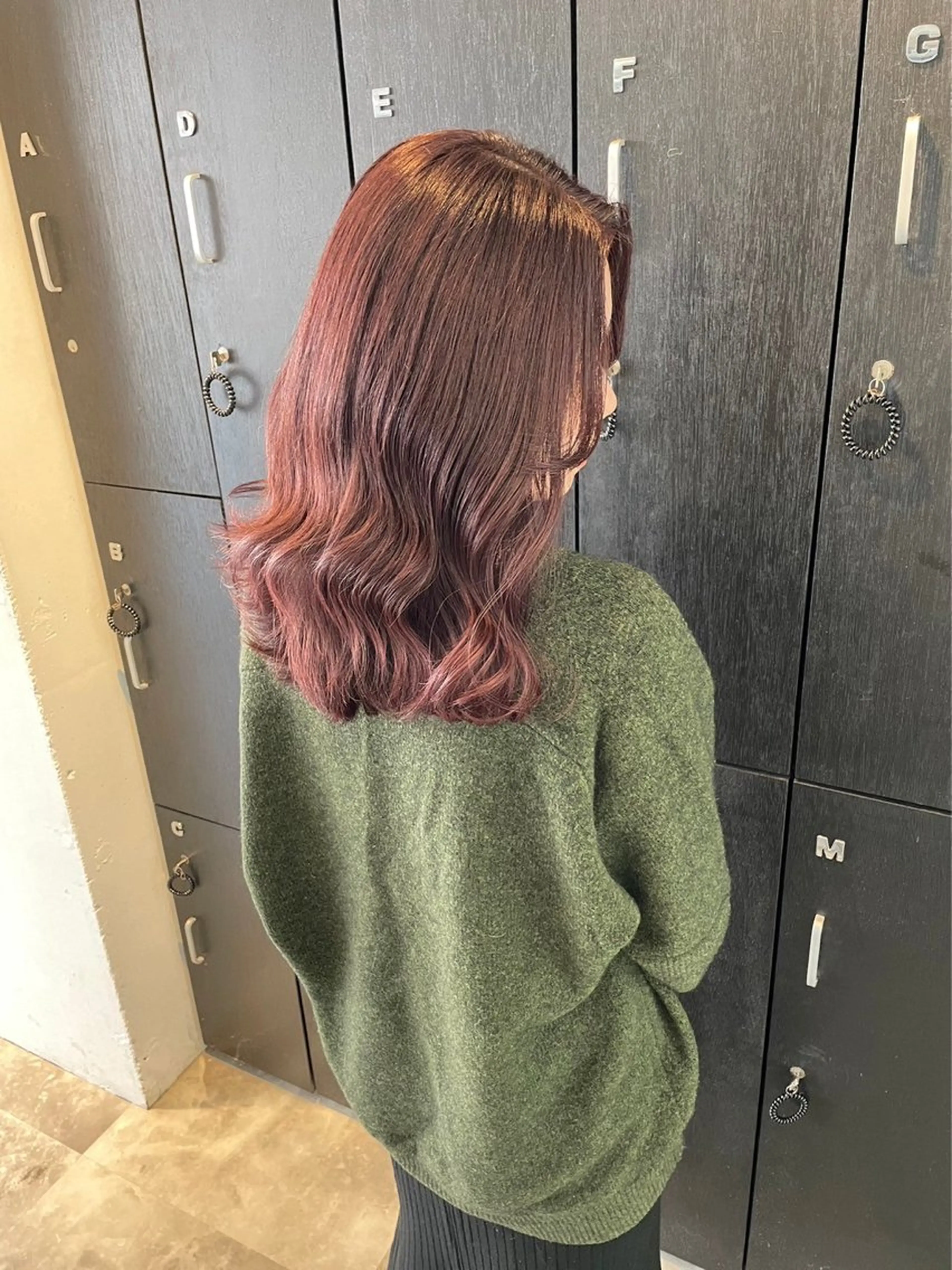 ミディアム ヘアカラー メンズ特化美容師 /真家雅樹🔥のヘアスタイル
