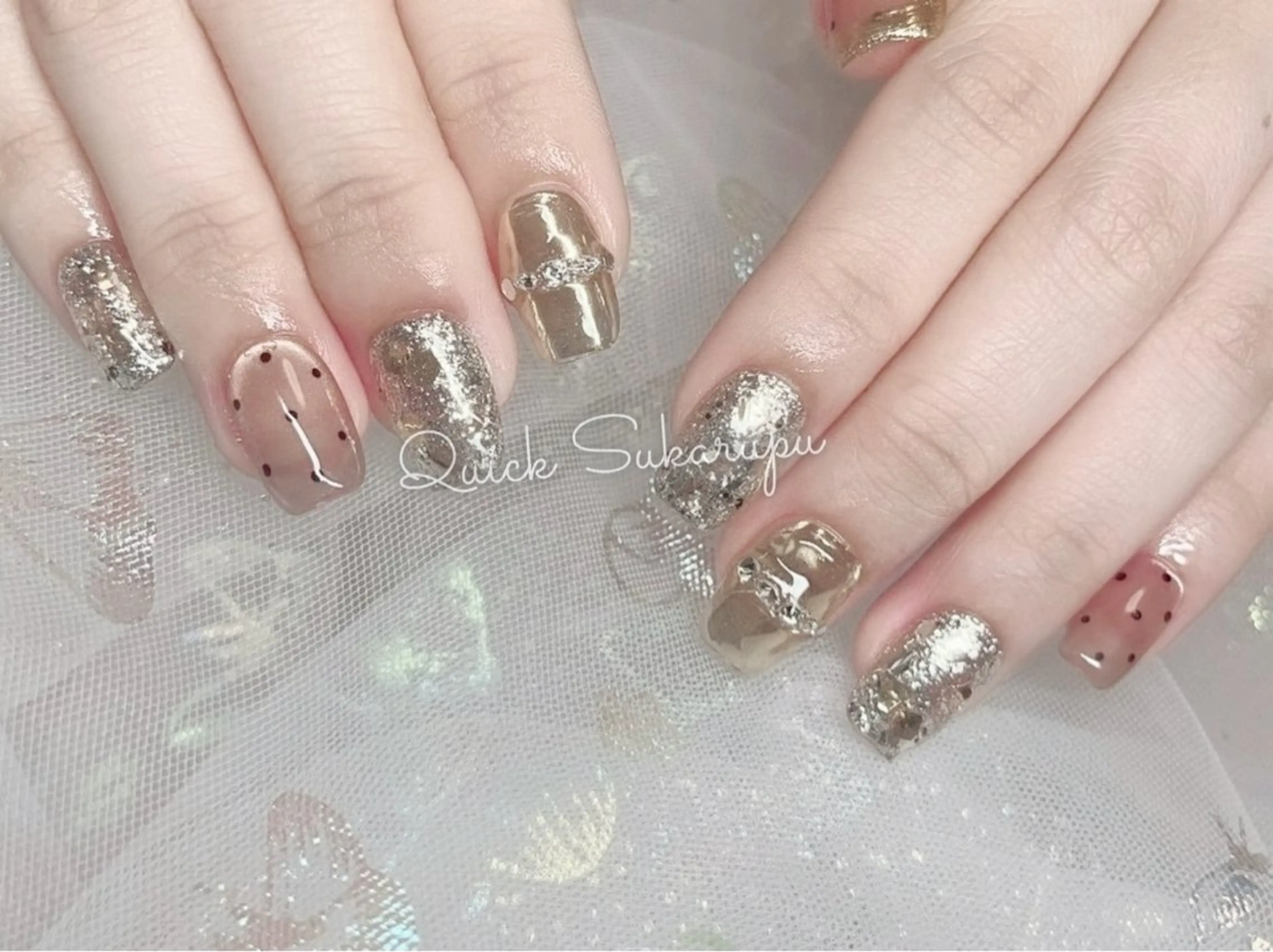 ネイル ハンドネイル Quick Sukarupu新宿のネイルデザイン