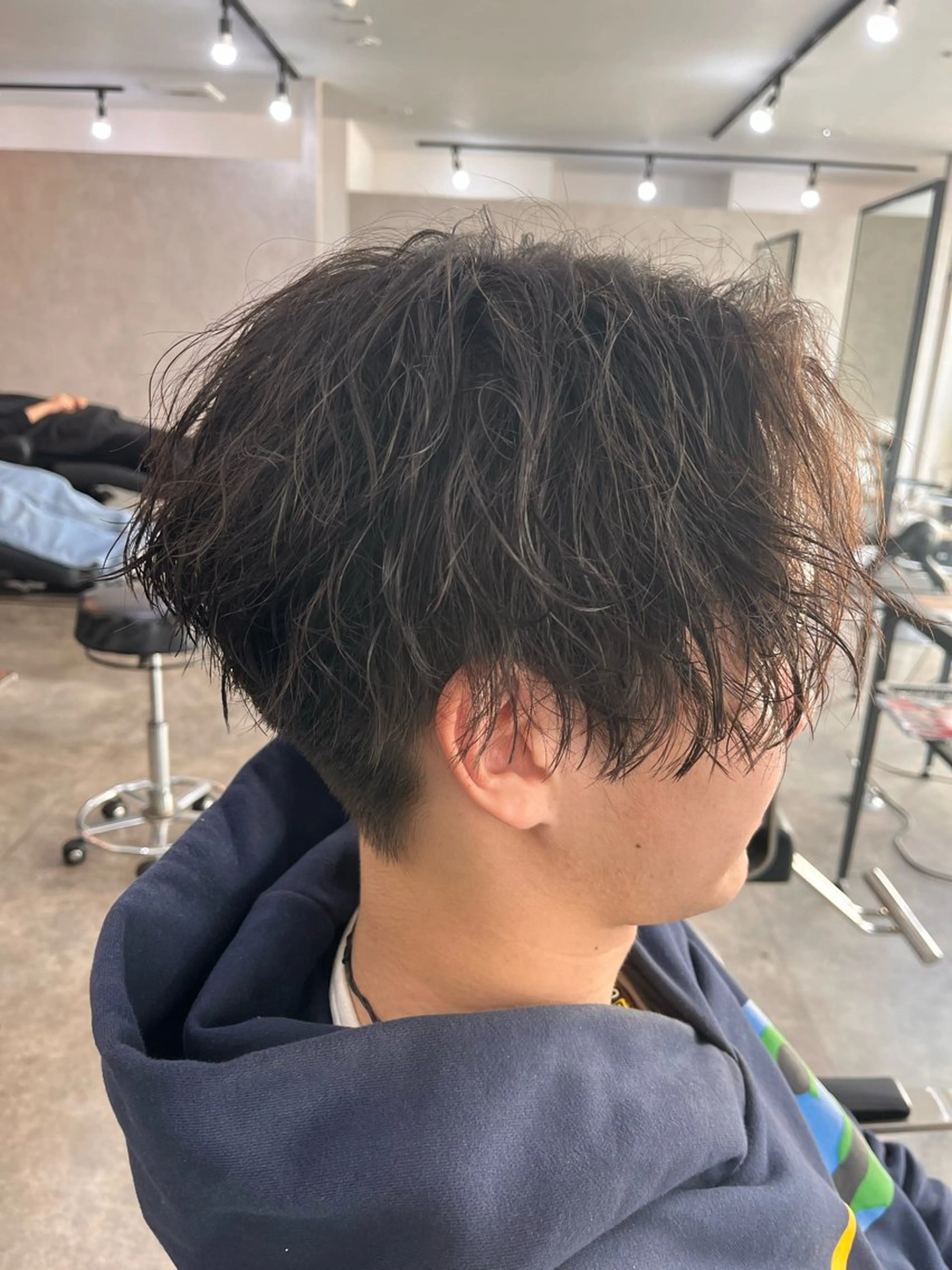 メンズ カット パーマ Men'ssalon LiG／kaitoのヘアスタイル
