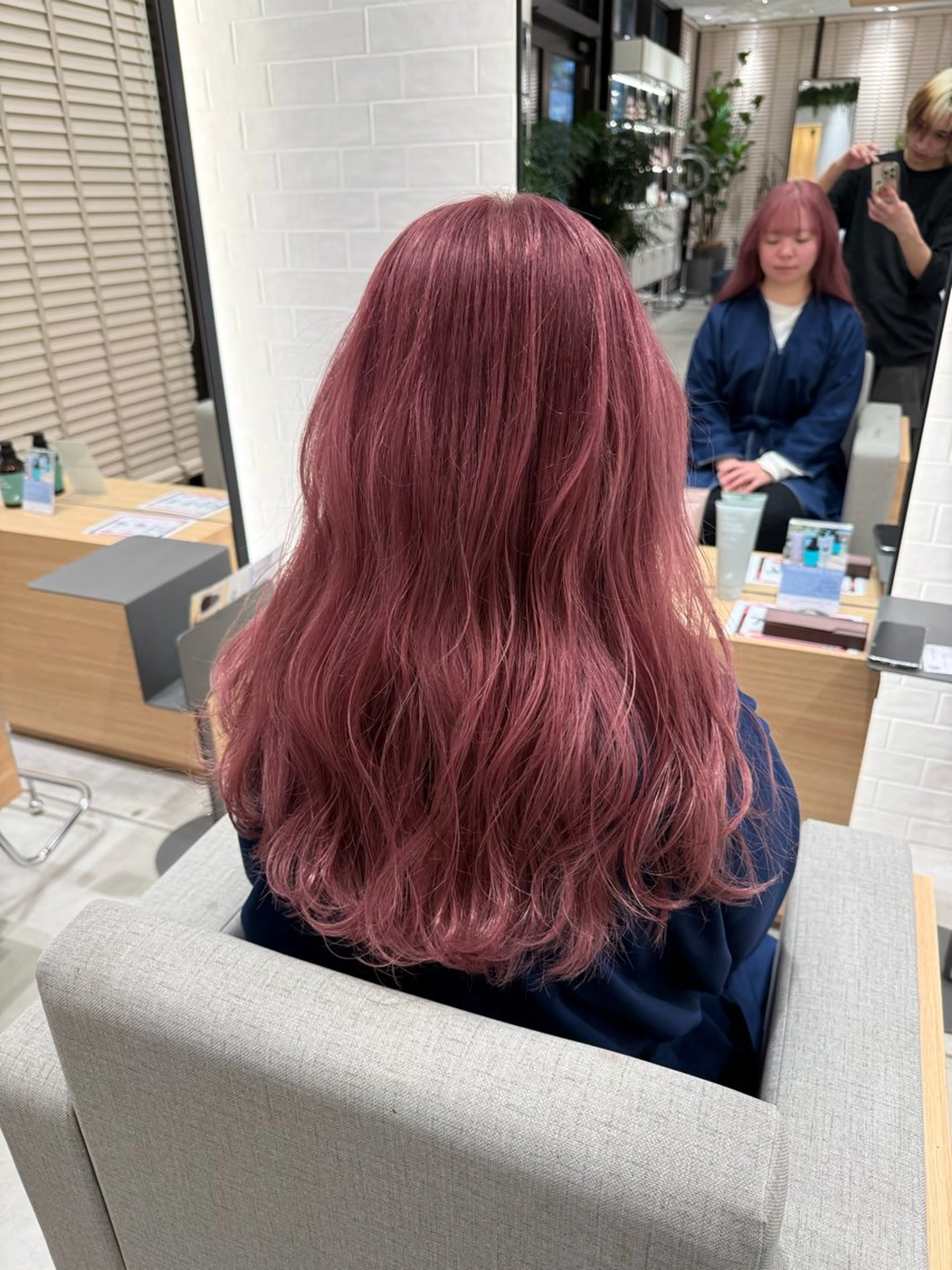 ロング カラー ブリーチ 髪質改善 トリートメント パーマモデル募集中 🧡‬‪田中颯士のヘアスタイル