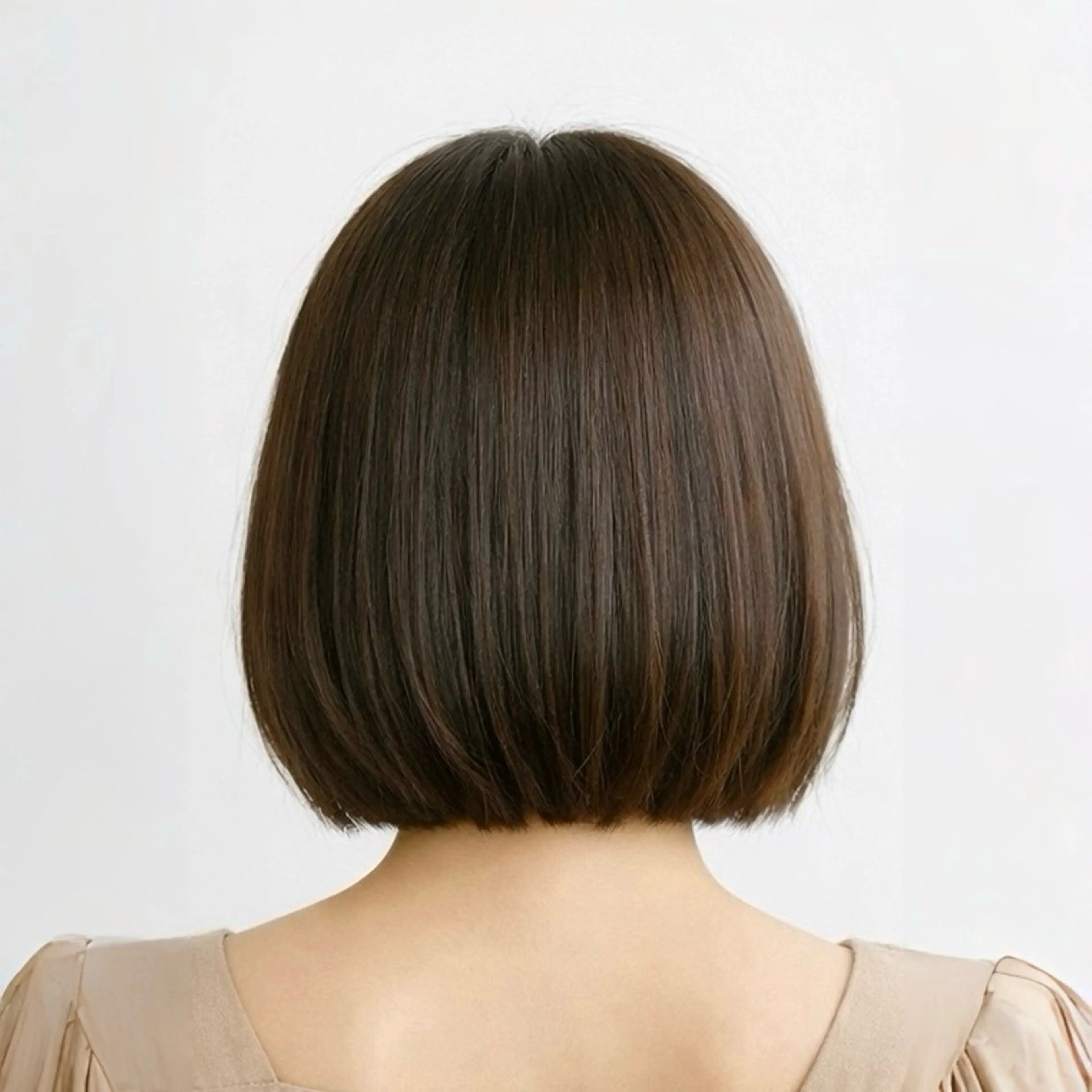 ミディアム 切りっぱなしボブ ボブ カット ヘアカラー トリートメント 《期間限定無料》ボブ カット✂️/表参道のヘアスタイル