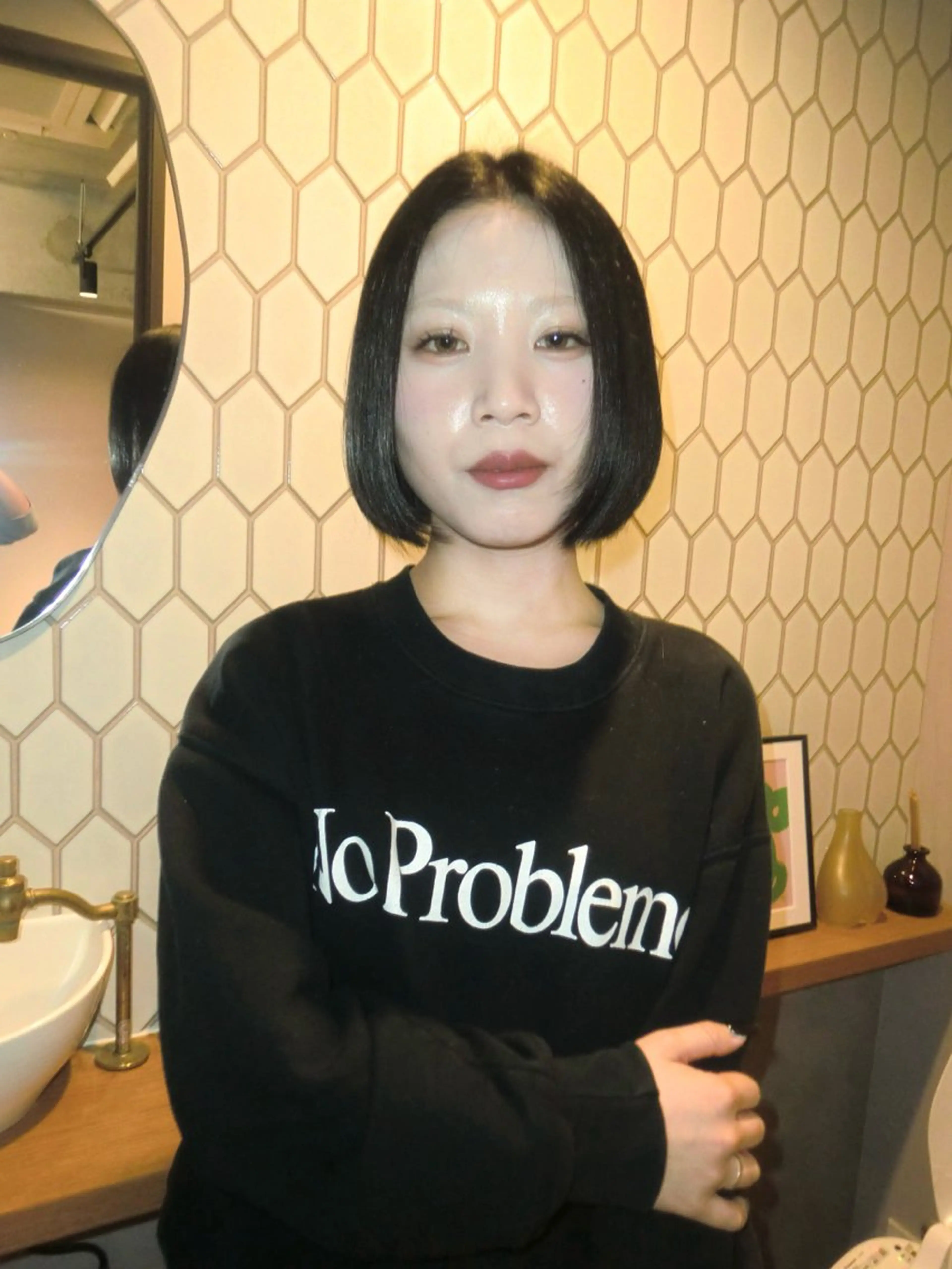 ショート カラー ヘアカラー Elilume MIYUのヘアスタイル