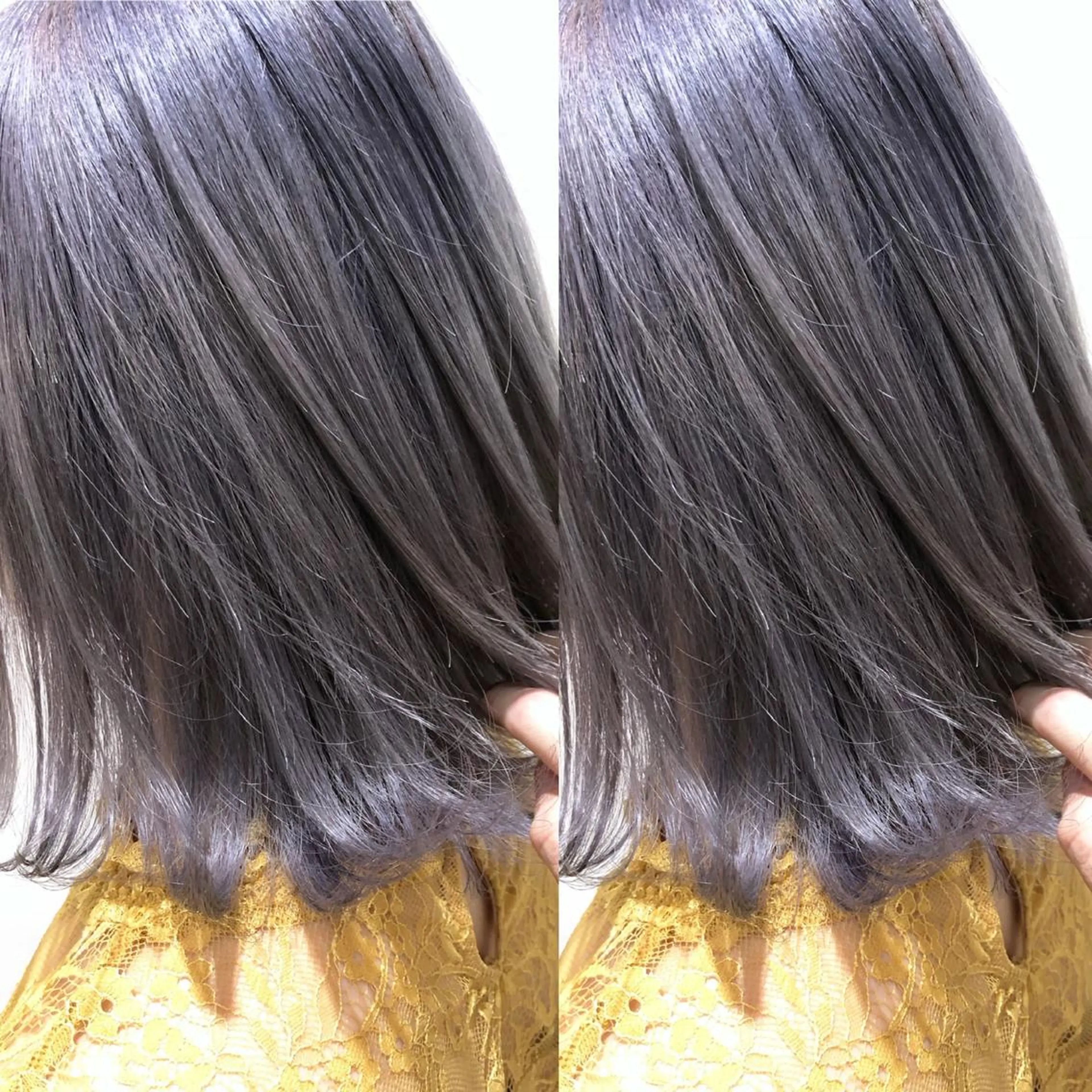 ショート アッシュ カット ヘアカラー 上川 開生のヘアスタイル