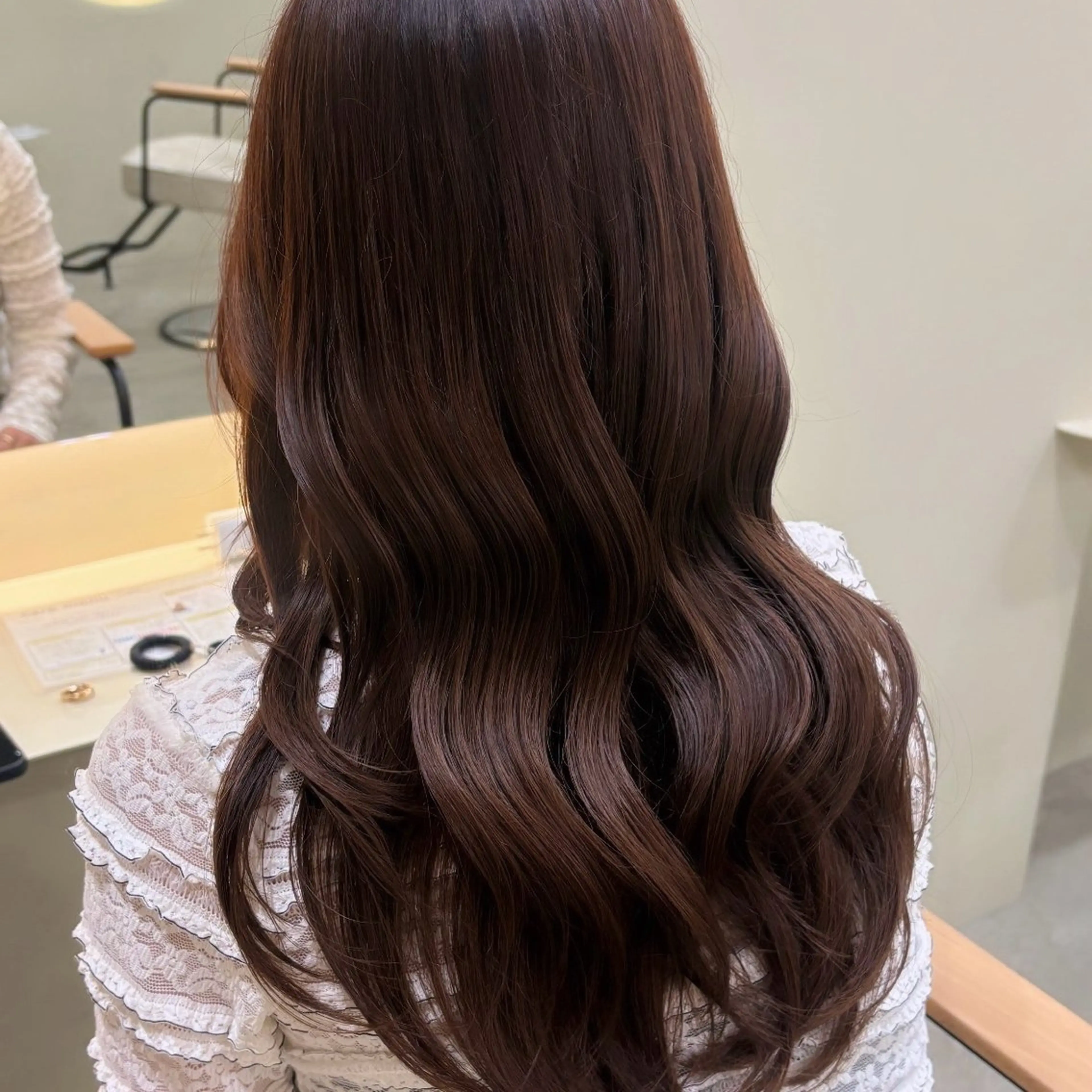 ロング カラー カット ヘアカラー トリートメント hana/艶髪 /透明感カラー🪞のヘアスタイル