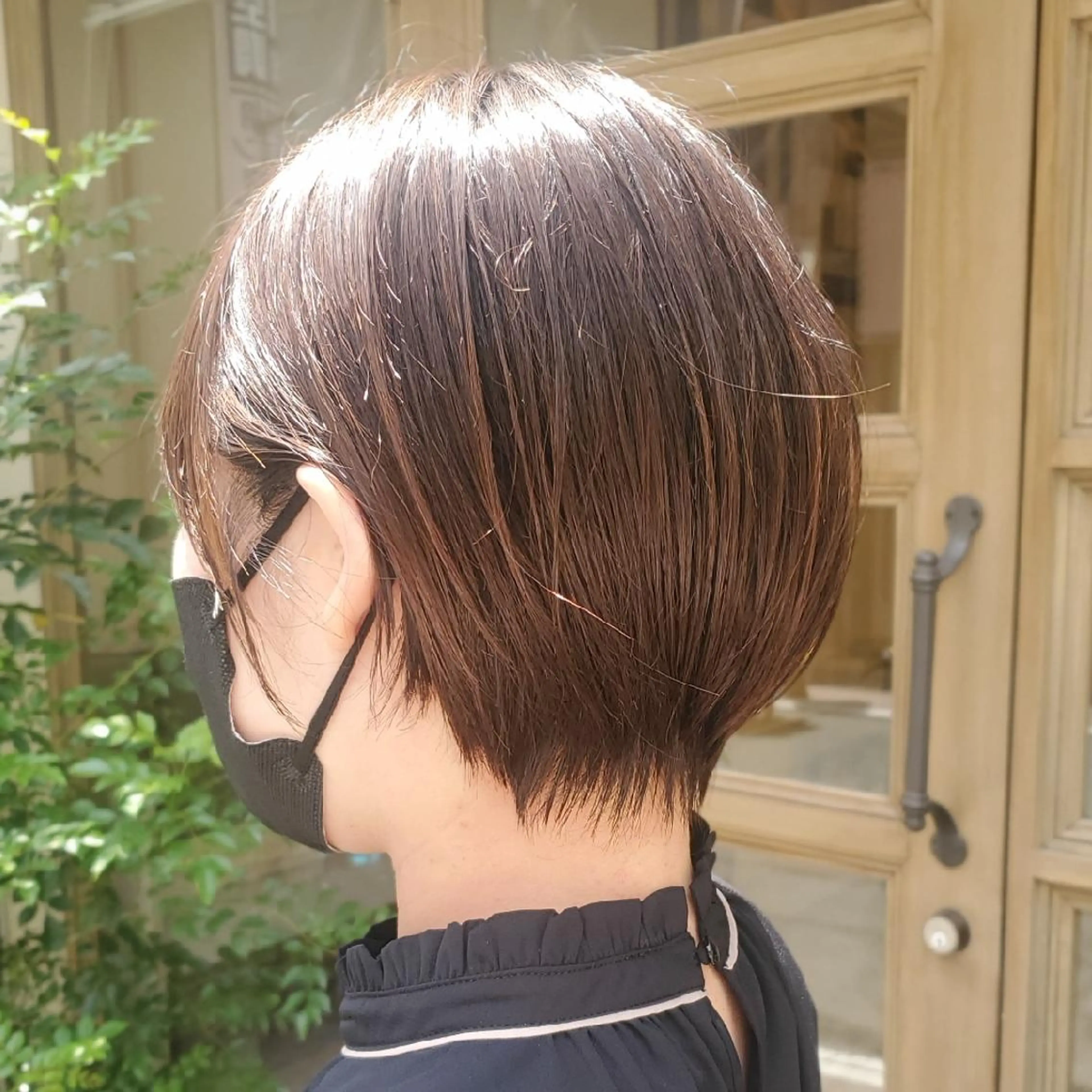 ショート カラー 丸みショート ショートヘア CREA板橋/ 高橋諒一のヘアスタイル