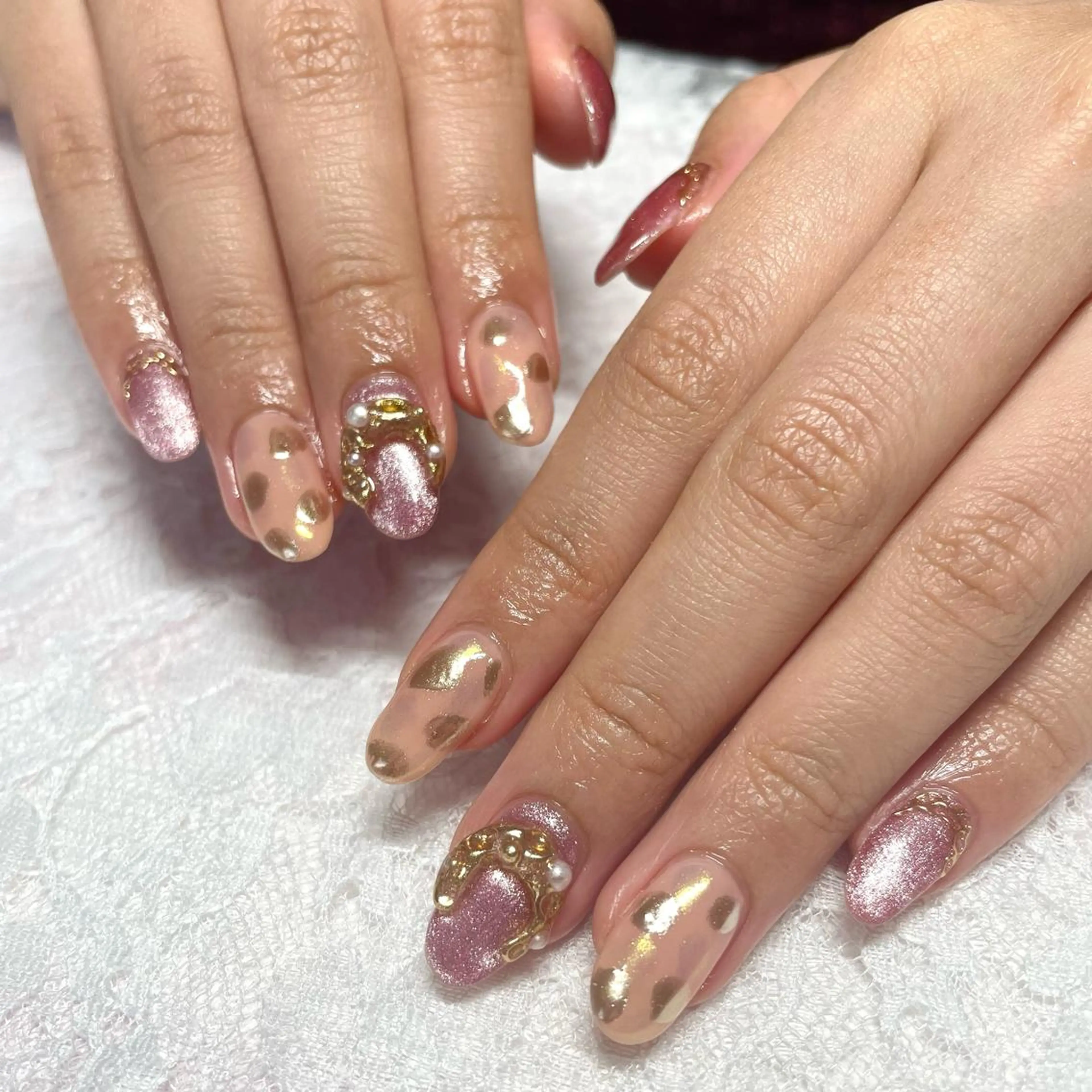 ネイル ハンドネイル Nail ヌシん家 AKANEのネイルデザイン