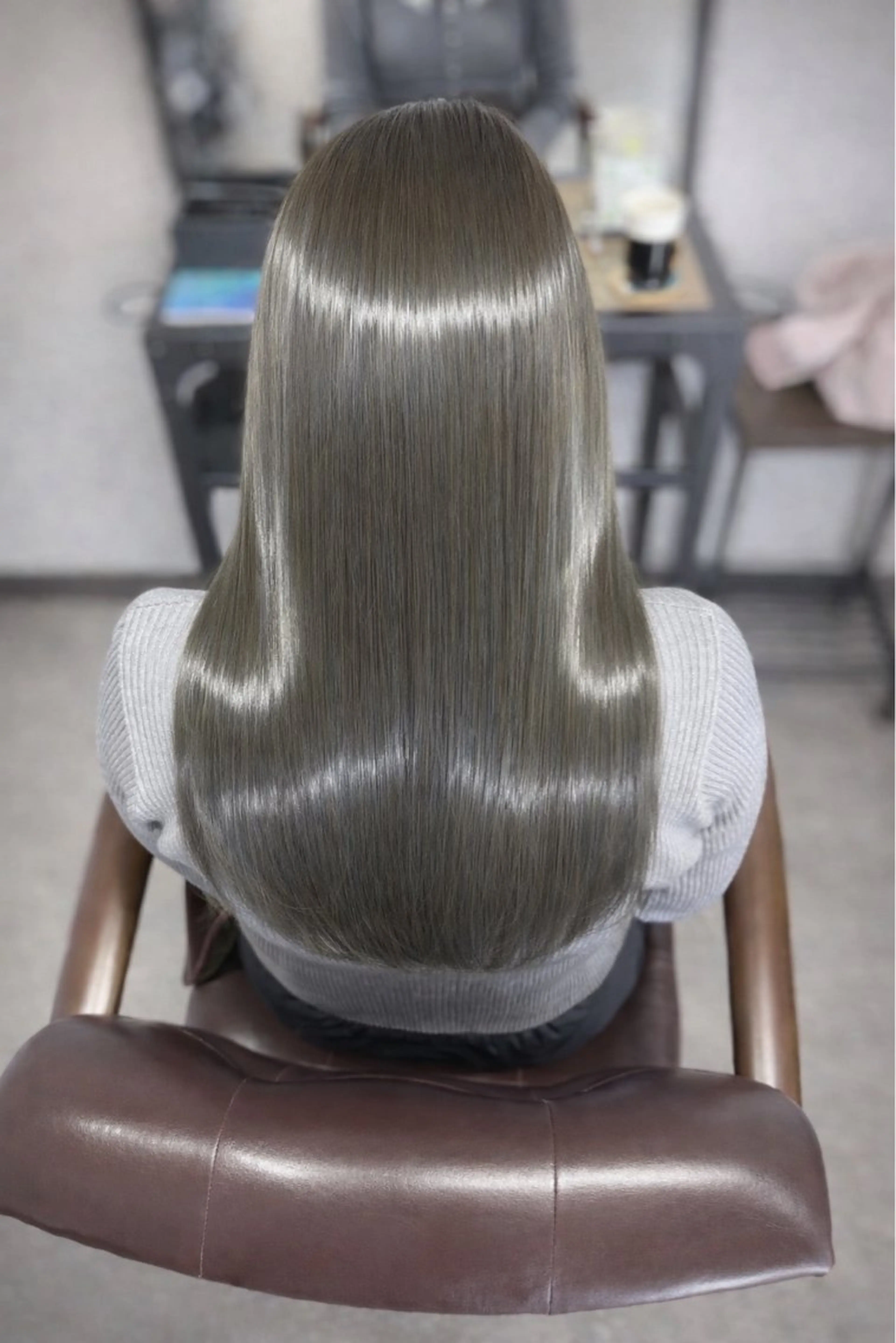 カット＋髪質改善ストレート&トリートメントの写真