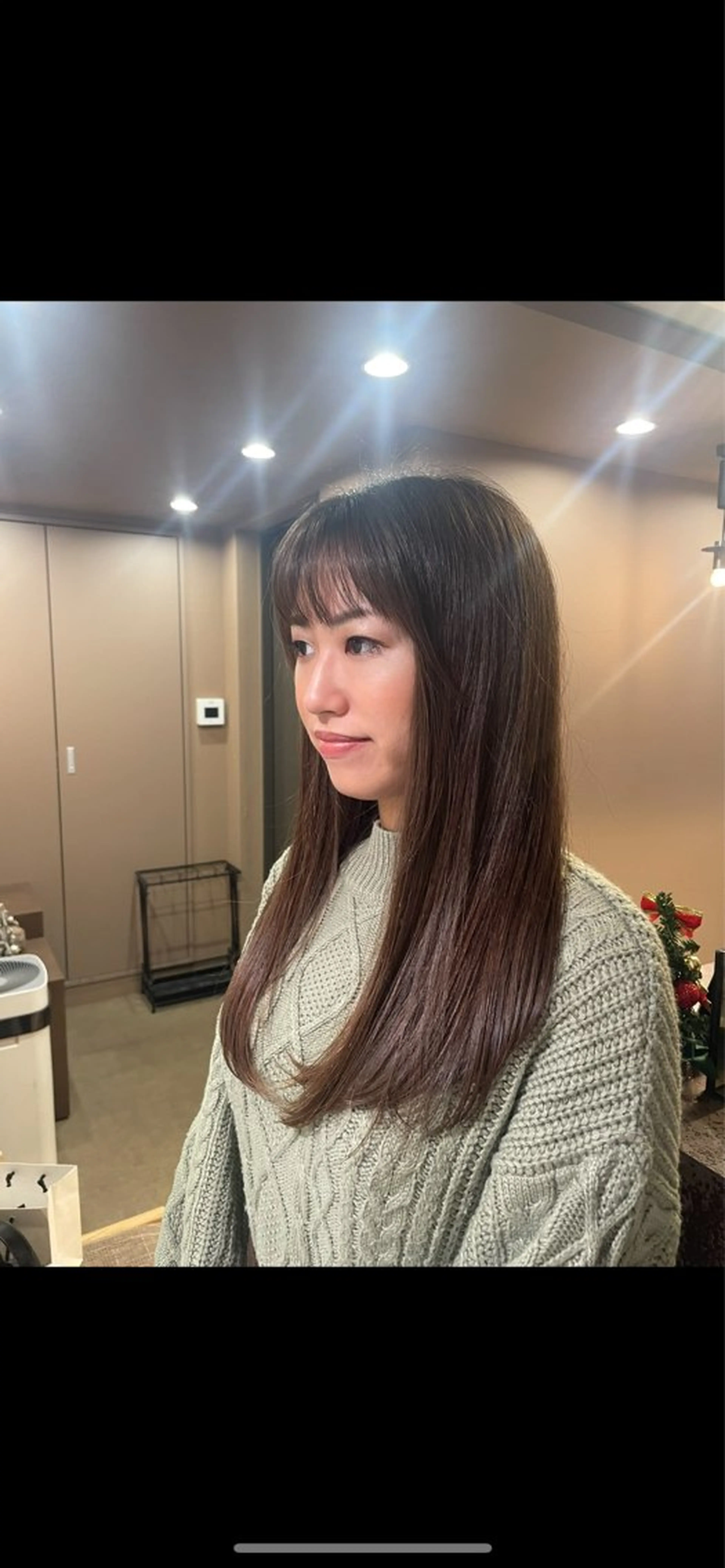 ロング 髙橋 真香のヘアスタイル